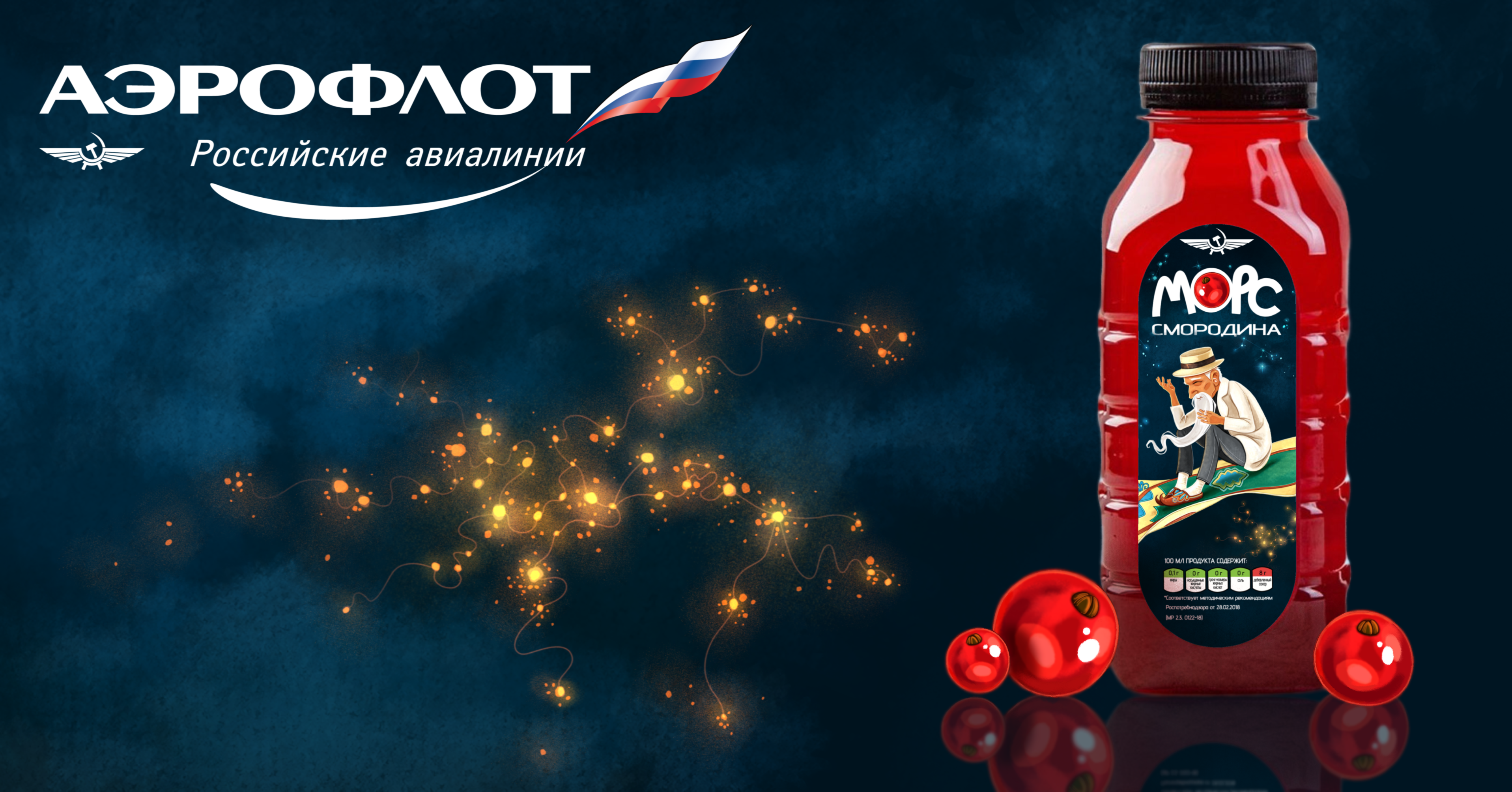 Морс от Аэрофлота — Изображение №1 — Брендинг, Иллюстрация на Dprofile