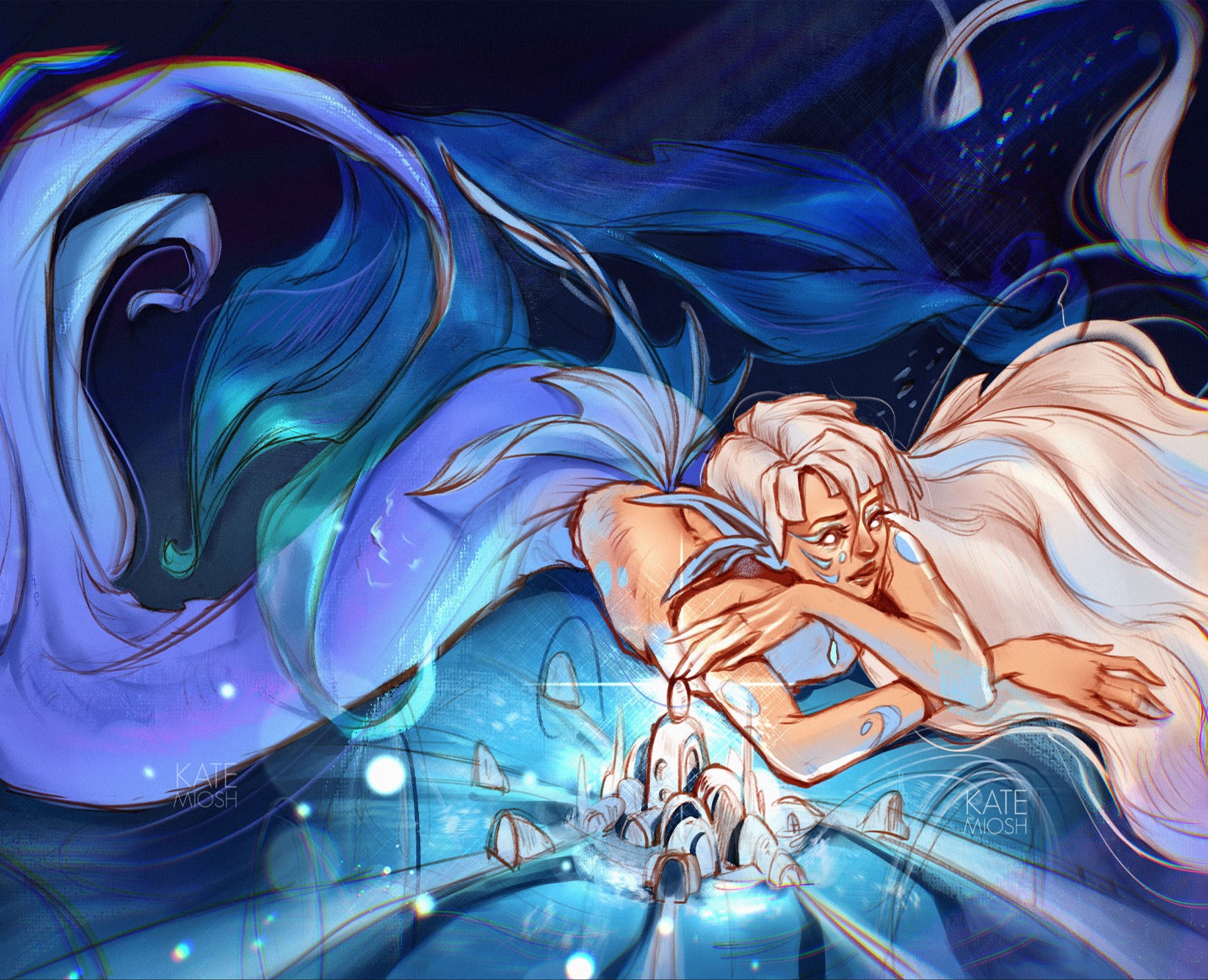 ИЛЛЮСТРАЦИИ ДЛЯ MERMAY 2025 | Дизайн персонажей на Dprofile