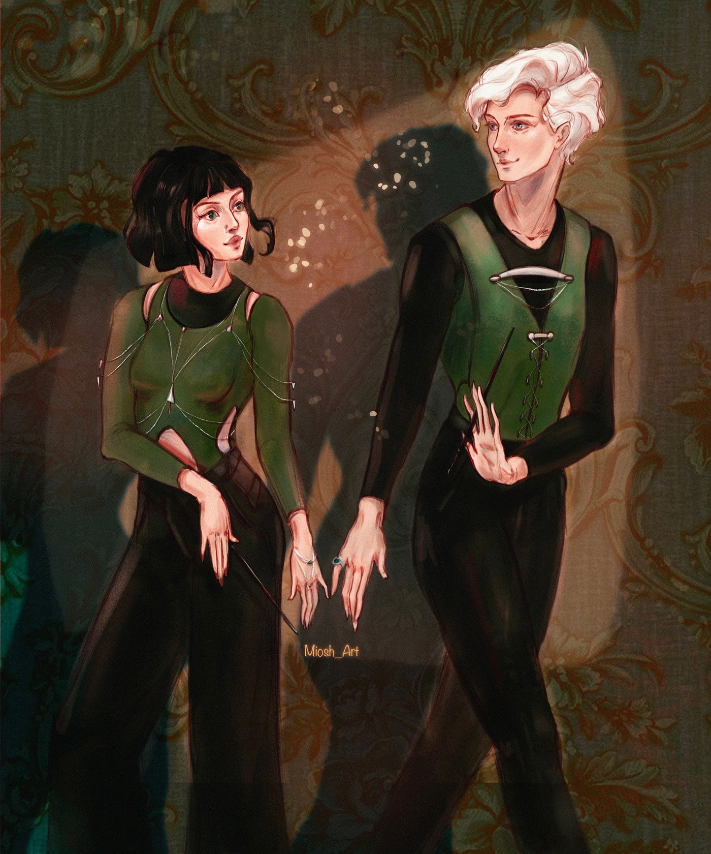 ИЛЛЮСТРАЦИИ. ГАРРИ ПОТТЕР. ДРАКО МАЛФОЙ — Изображение №10 — Иллюстрация на Dprofile