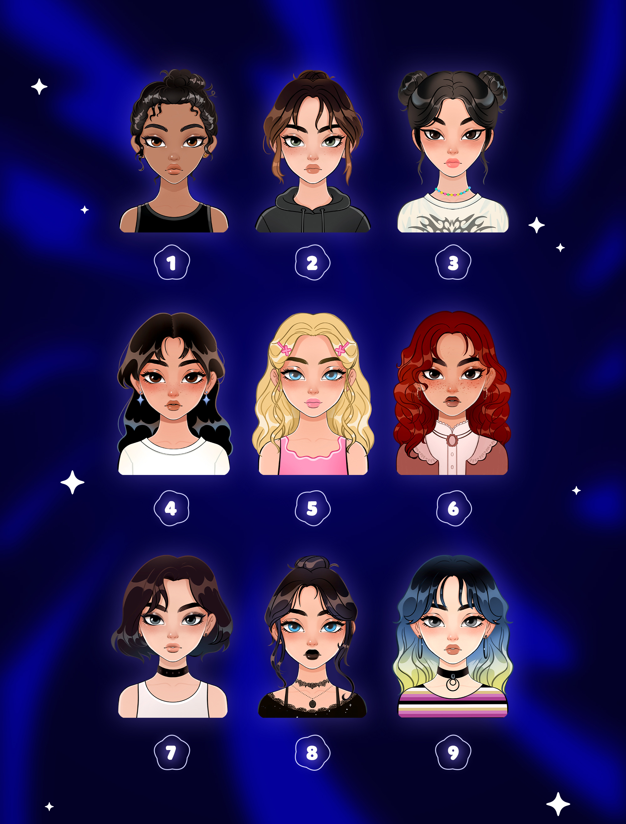 Иллюстрации для дейтинг приложения — Изображение №3 — Иллюстрация на Dprofile