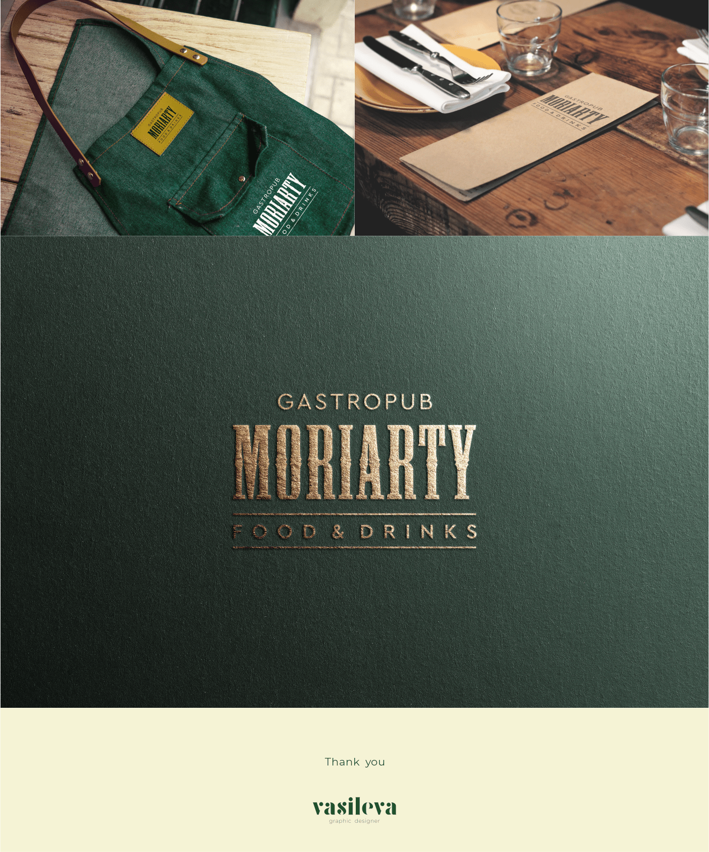 Gastropub corporate identity — Изображение №6 — Брендинг, Графика на Dprofile
