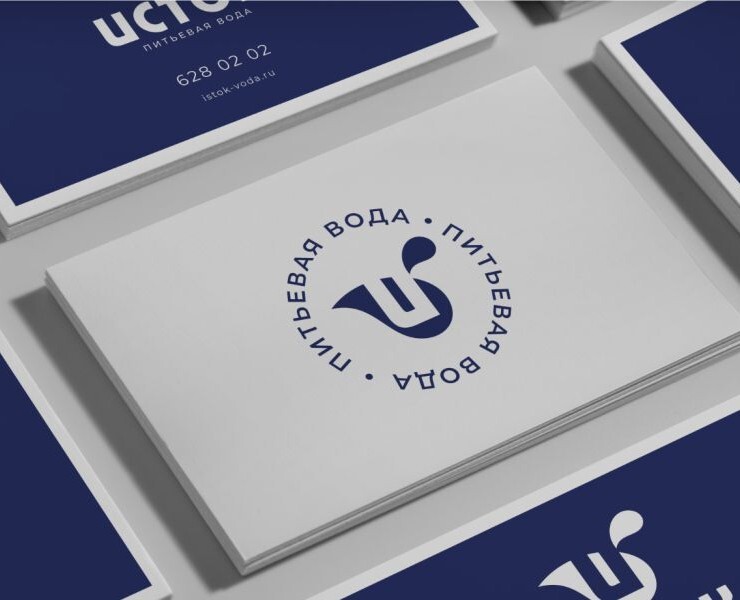 Drinking water brand identity — Брендинг, Графика на Dprofile