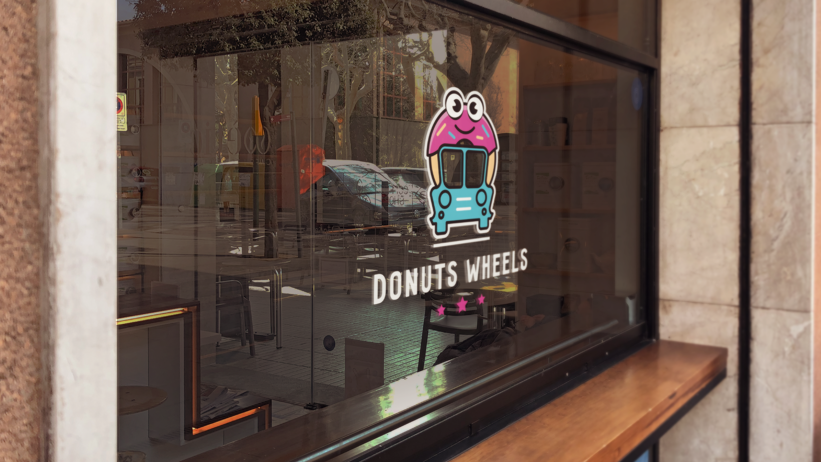 Logo design | "Donuts Wheels" identity | Дизайн логотип — Изображение №9 — Брендинг, Иллюстрация на Dprofile