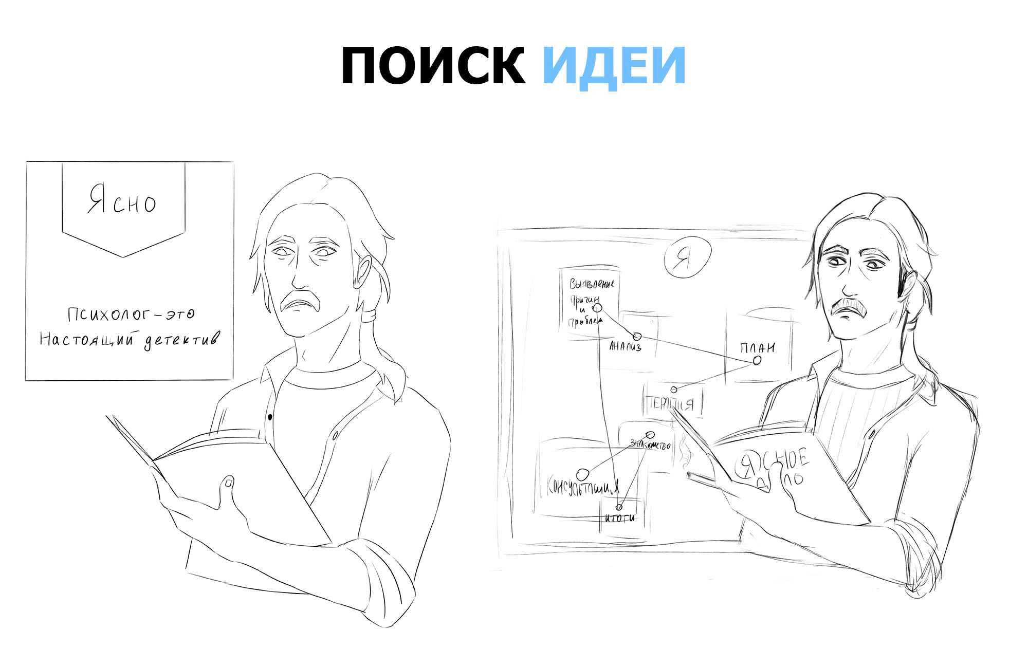 Настоящий детектив в психологии/Реклама бренда — Изображение №4 — Иллюстрация на Dprofile