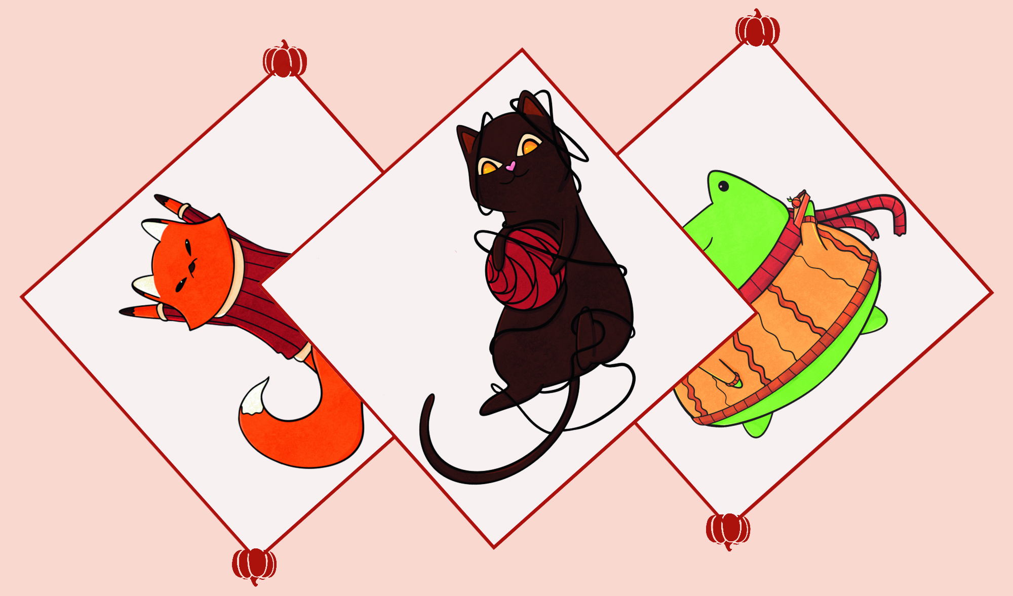 Осенние стикеры 🍂 — Изображение №2 — Брендинг, Иллюстрация на Dprofile