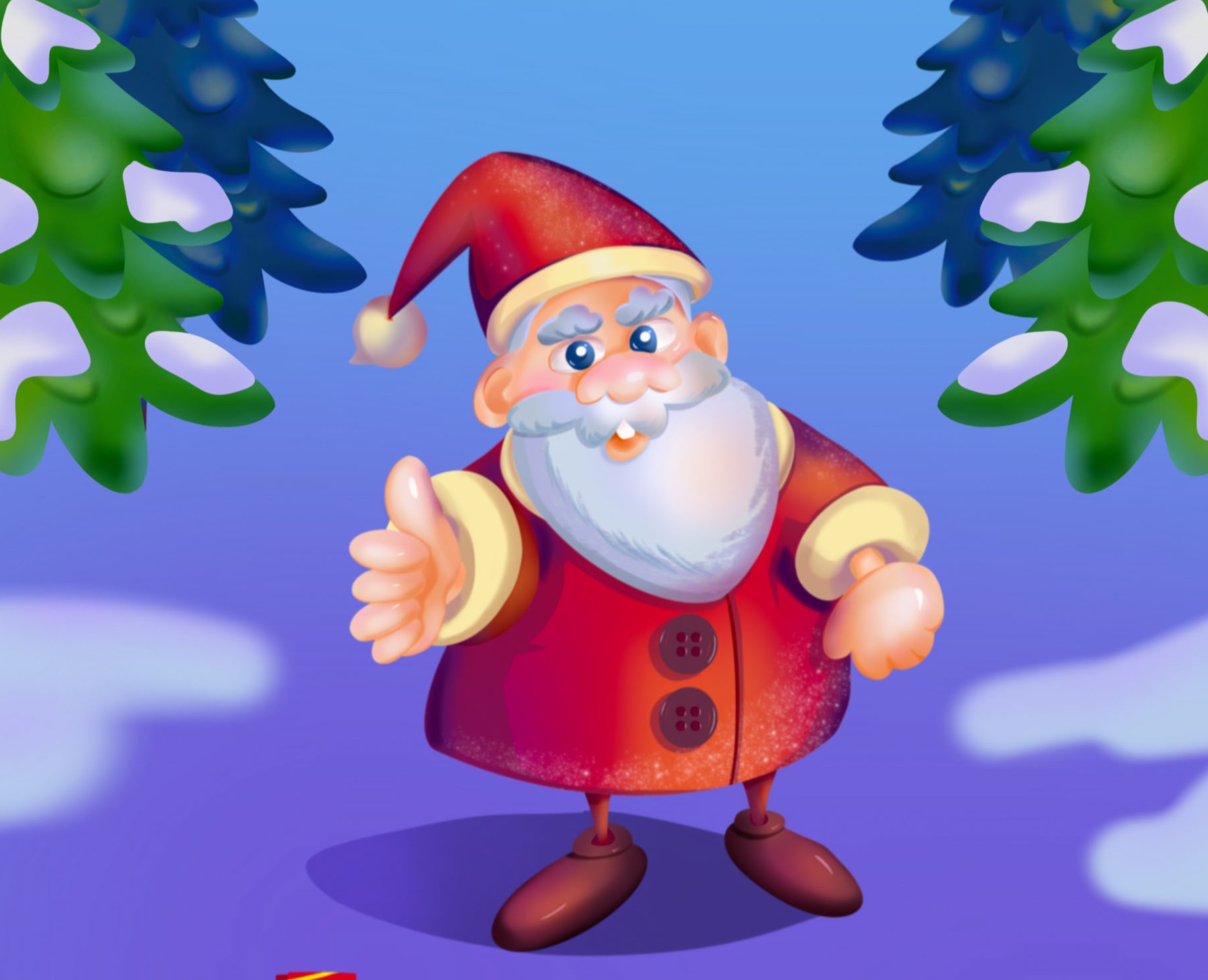 Christmas icons for mobile game на Dprofile
