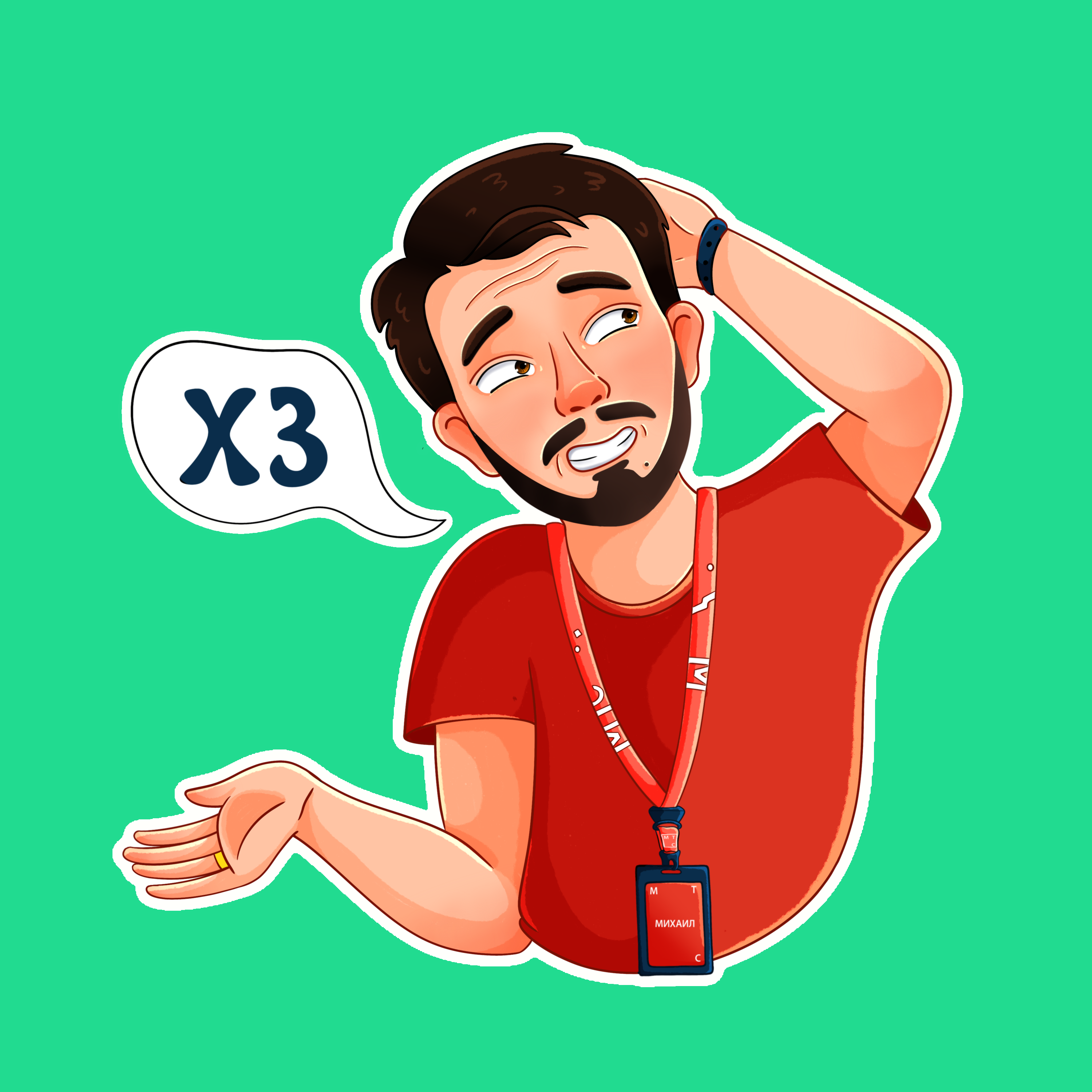 Стикеры для телеграм — Изображение №7 — Иллюстрация на Dprofile