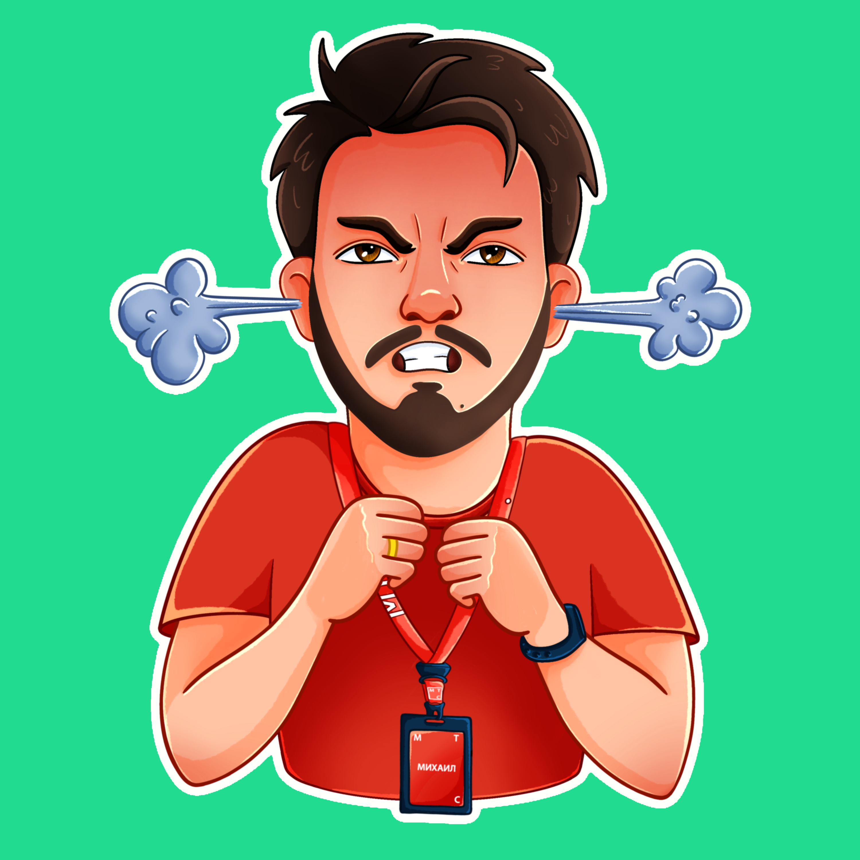Стикеры для телеграм — Изображение №5 — Иллюстрация на Dprofile
