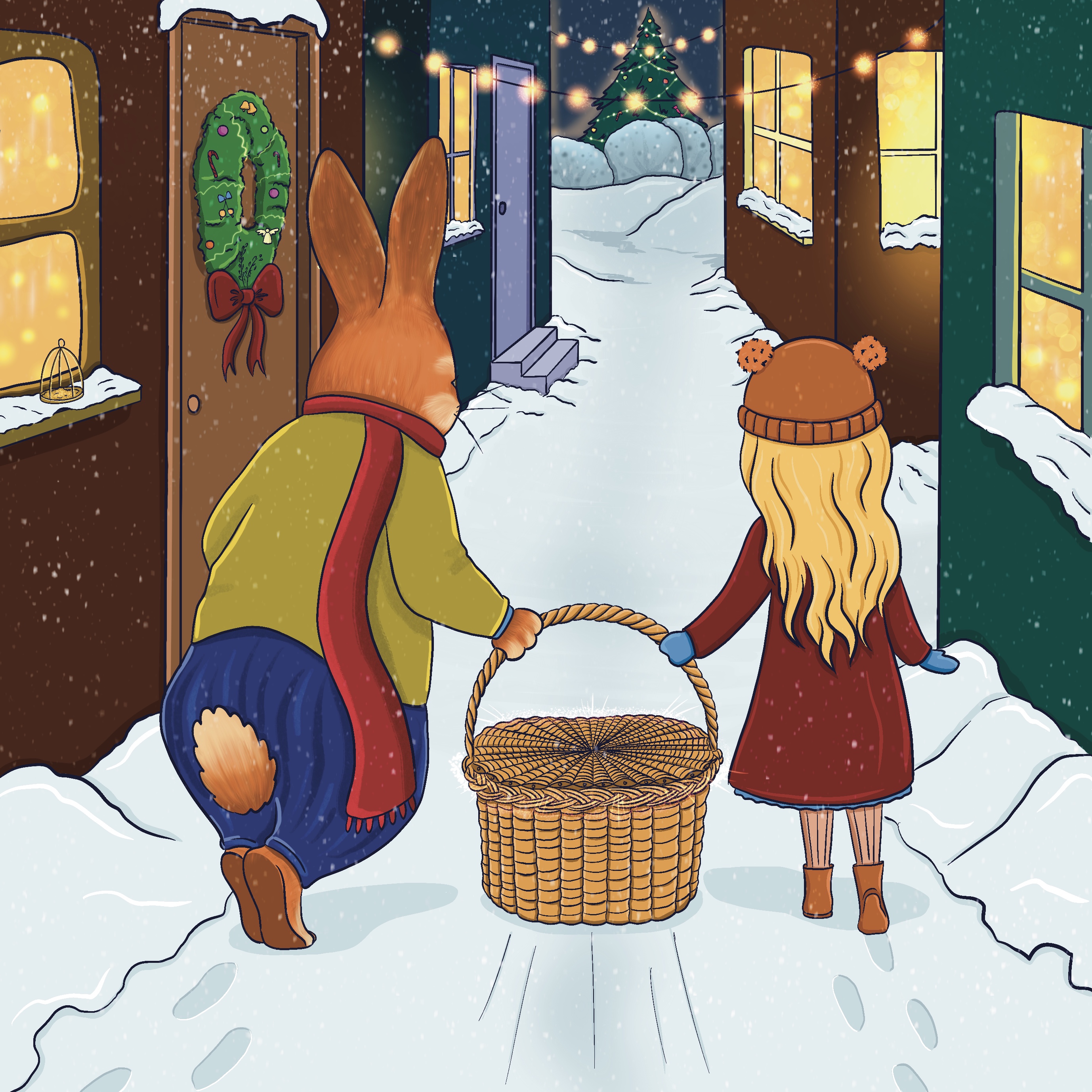 Новогодние иллюстрации для книги — Изображение №6 — Иллюстрация, Графика на Dprofile