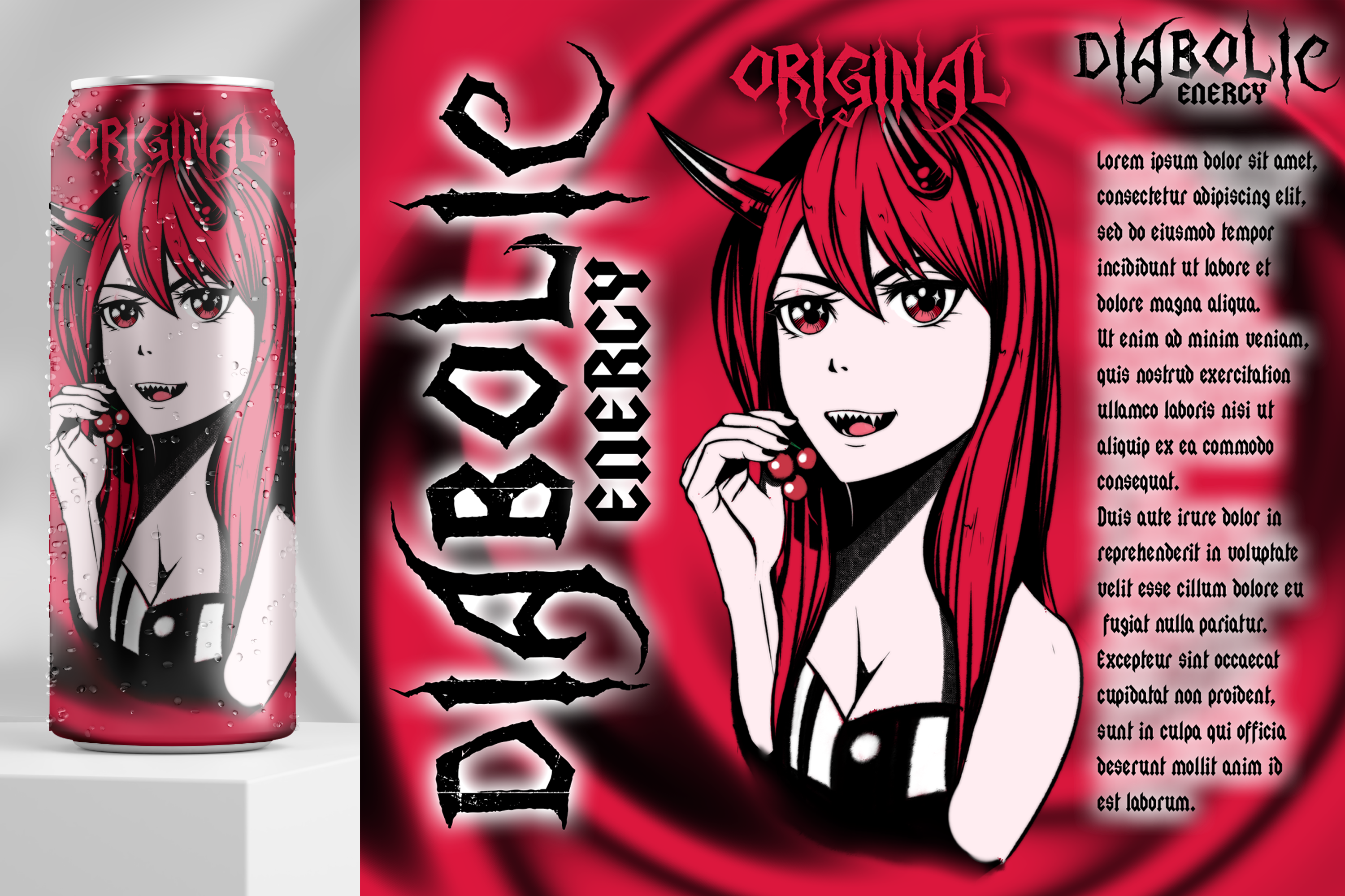 Energy Drink Design Concept — Изображение №4 — Брендинг, Иллюстрация на Dprofile