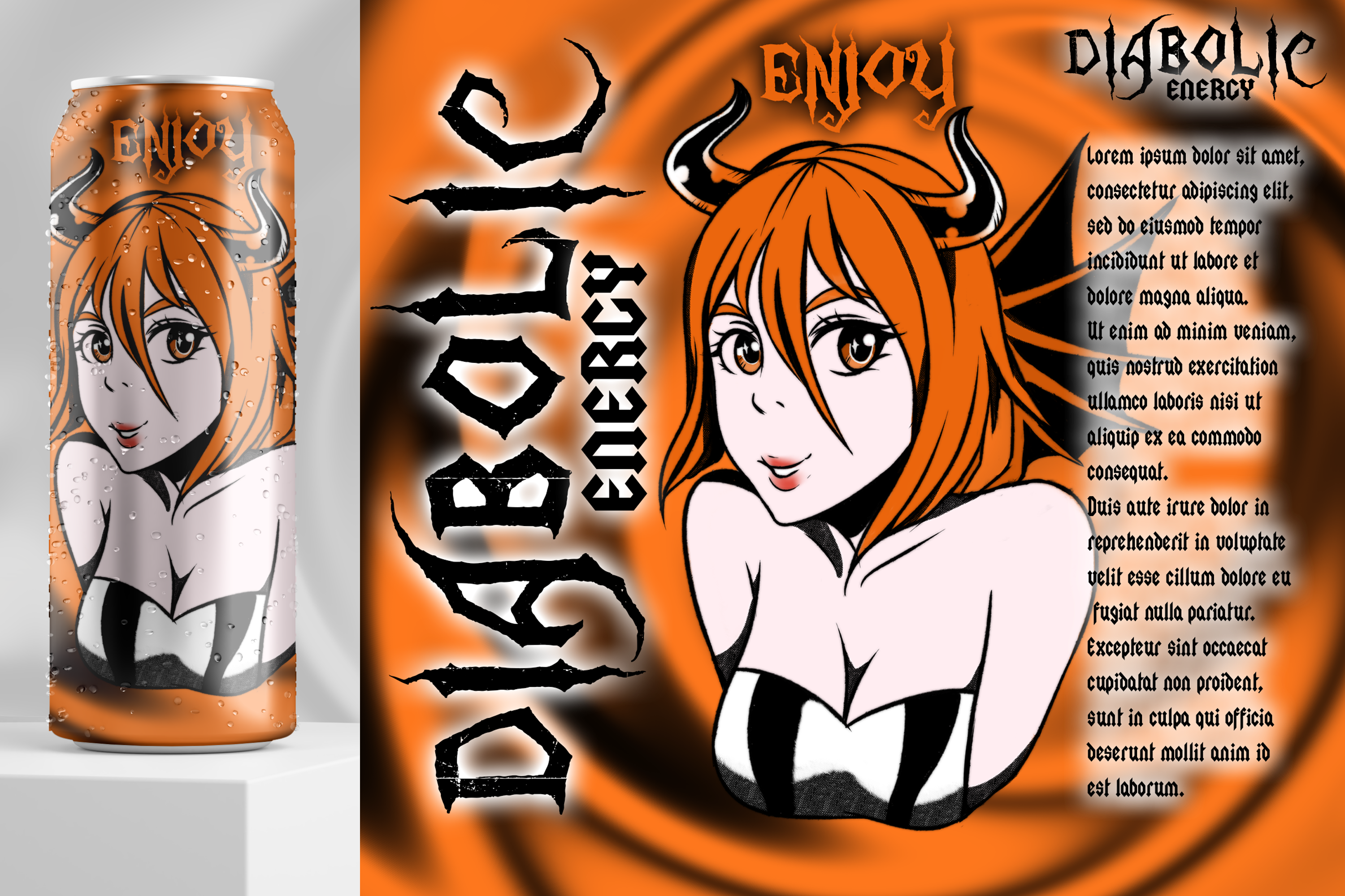 Energy Drink Design Concept — Изображение №8 — Брендинг, Иллюстрация на Dprofile