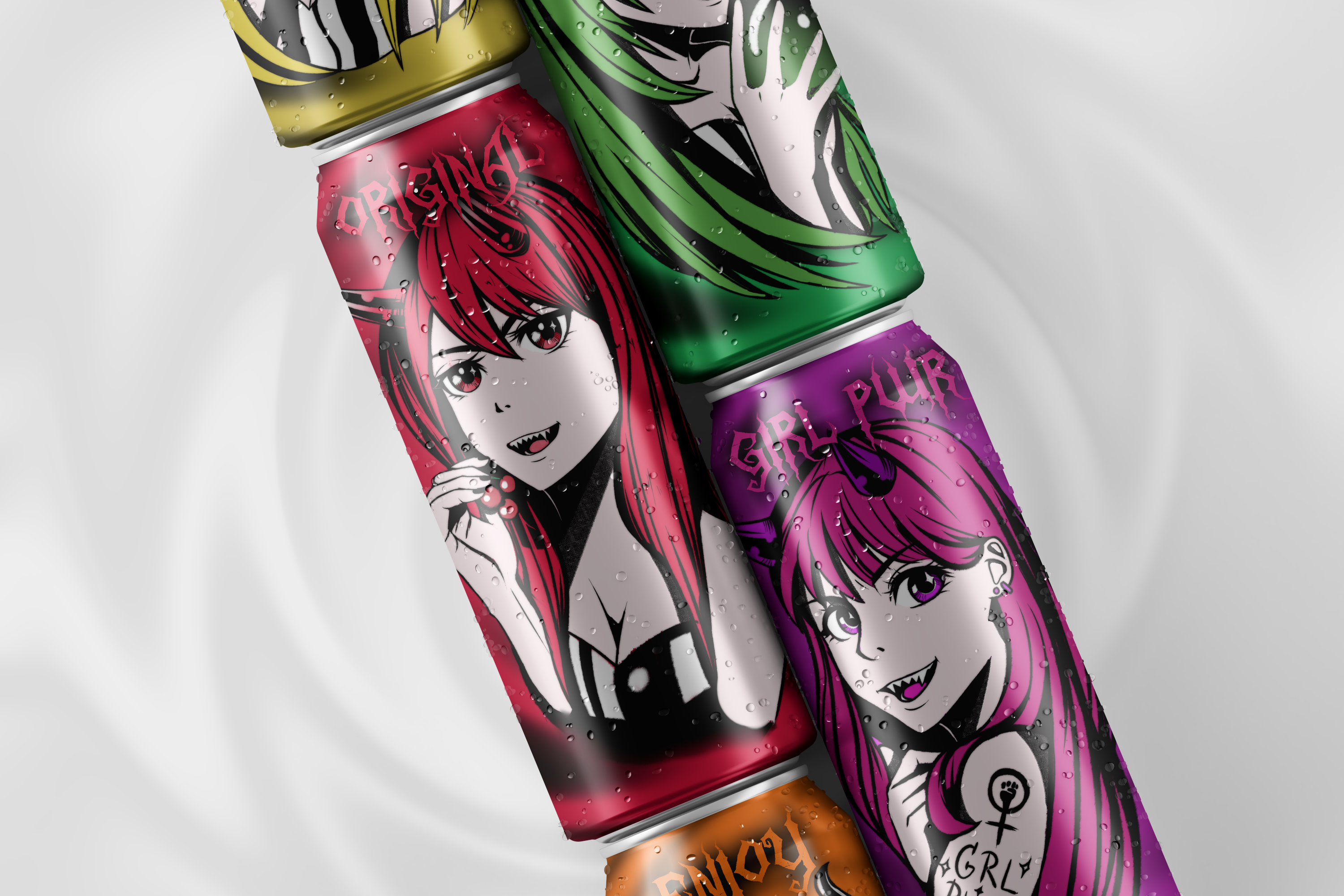 Energy Drink Design Concept — Изображение №1 — Брендинг, Иллюстрация на Dprofile