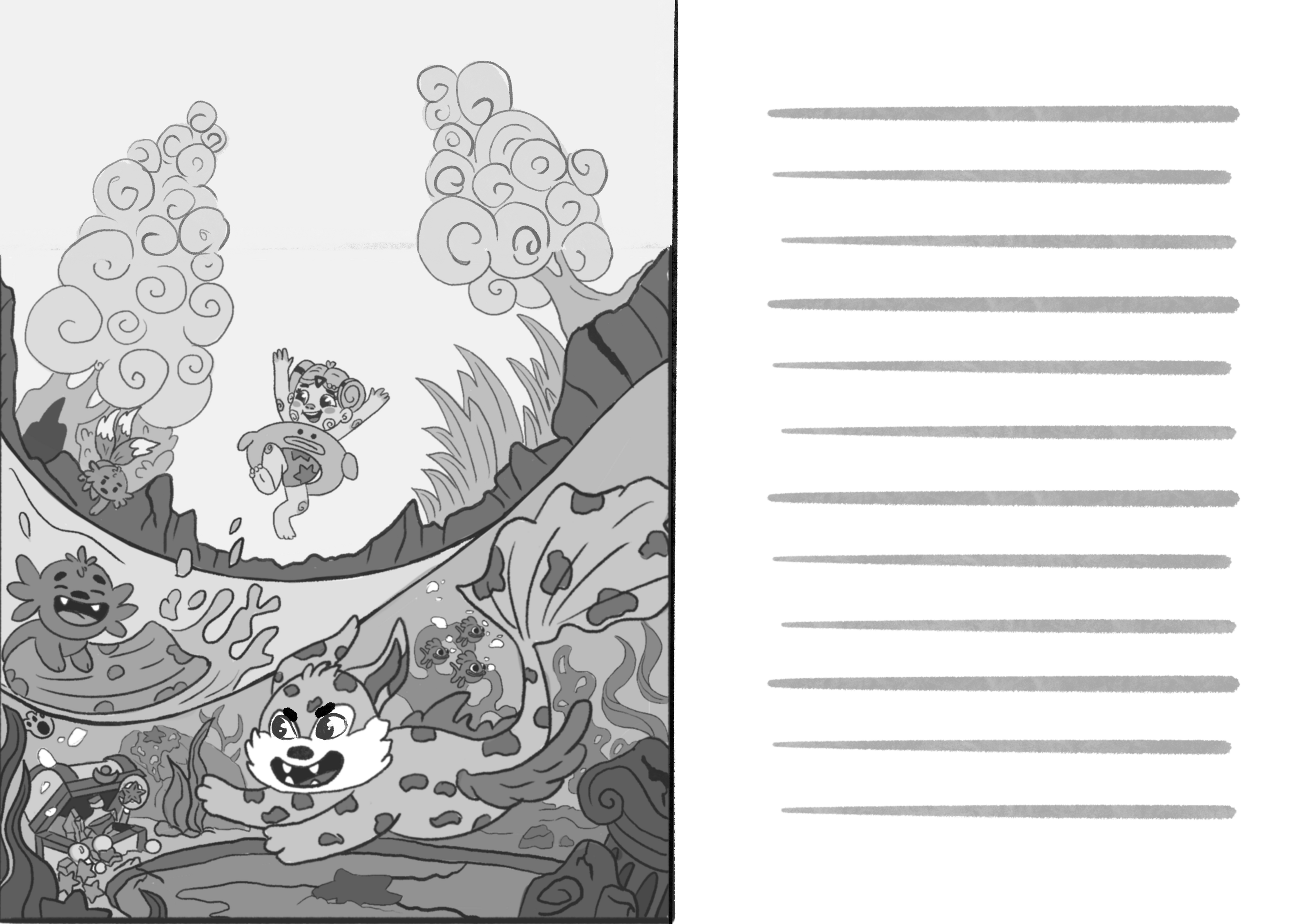 Иллюстрации к детской книге — Изображение №12 — Иллюстрация на Dprofile