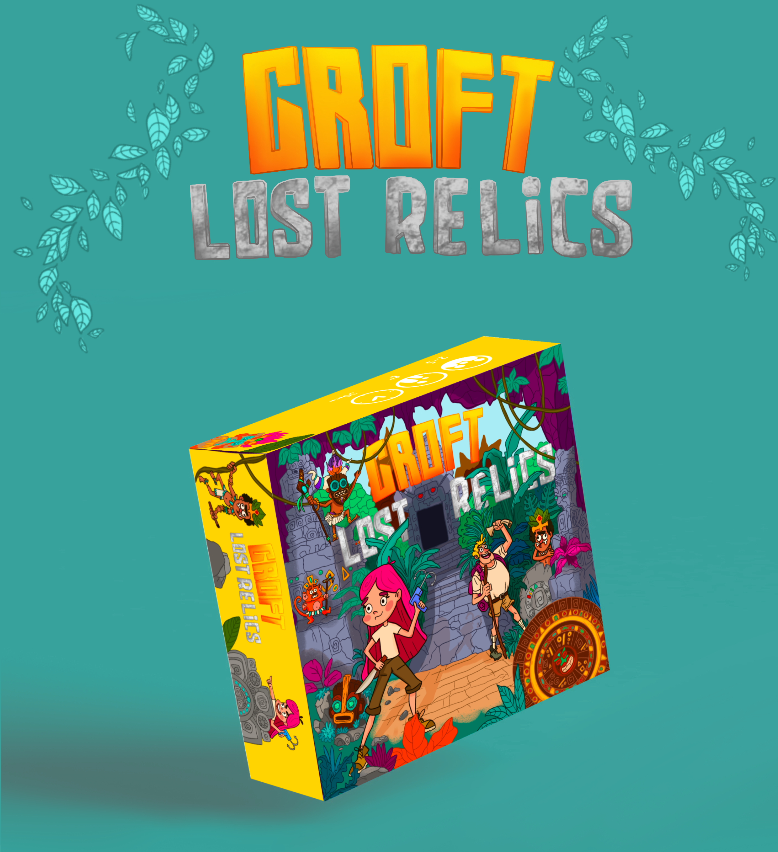 Board game “Croft, lost relics” — Изображение №1 — Иллюстрация, Маркетинг на Dprofile