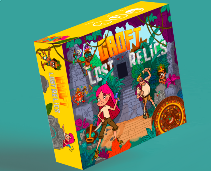 Board game “Croft, lost relics” на Dprofile