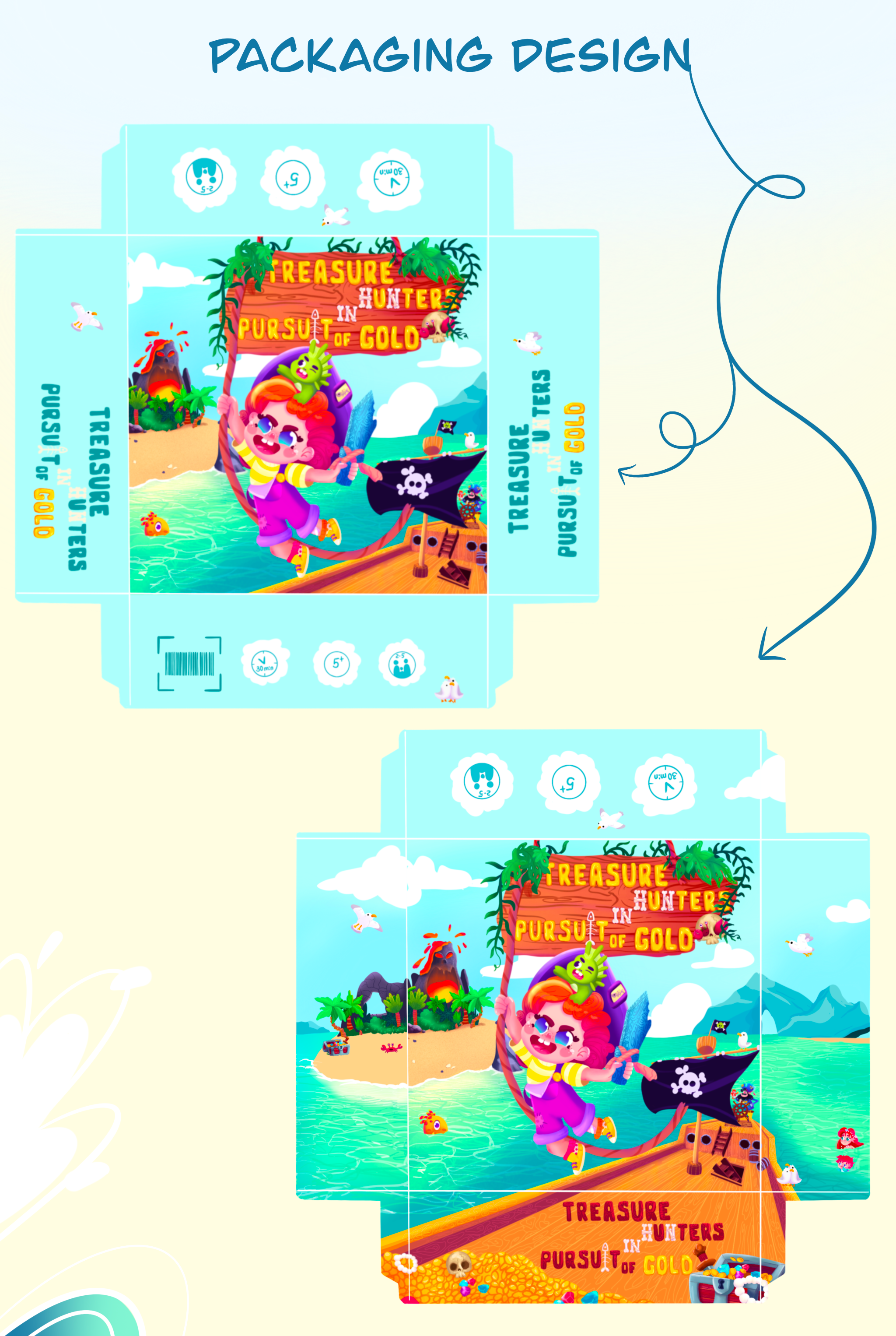 Дизайн настольной игры и персонажей — Изображение №2 — Иллюстрация на Dprofile