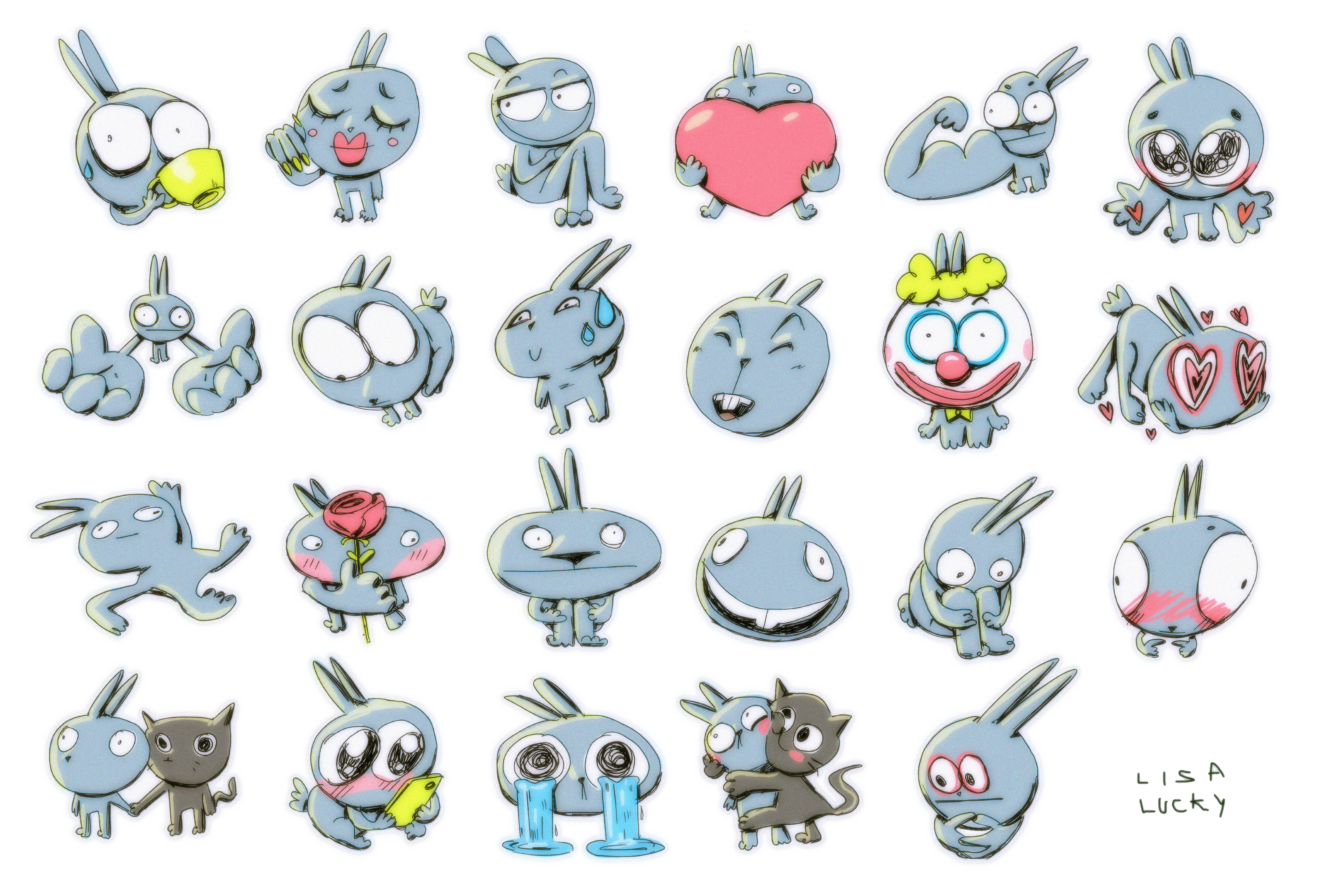 TELEGRAM STICKER PACK — GROL' — Изображение №4 — Иллюстрация, Маркетинг на Dprofile