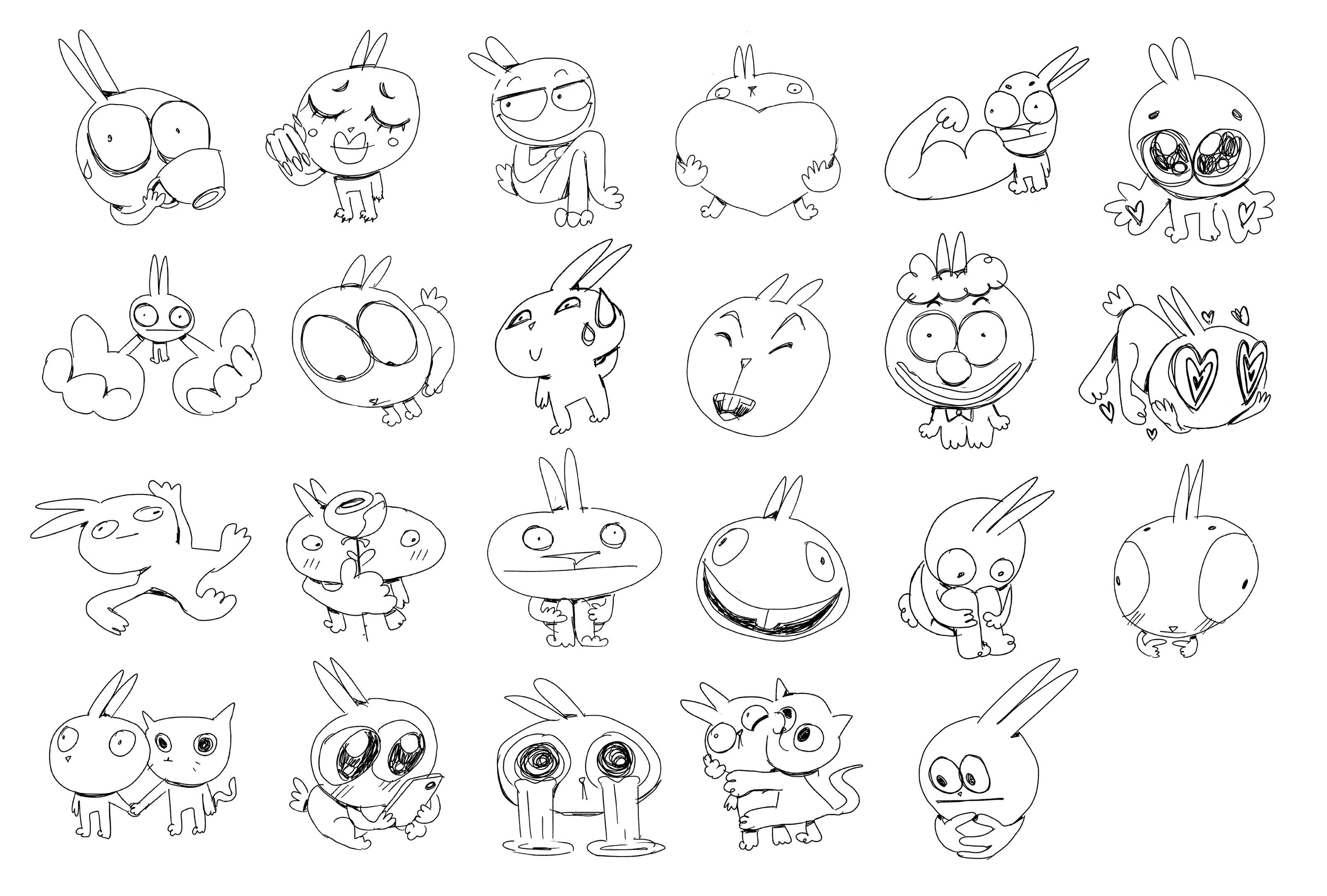 TELEGRAM STICKER PACK — GROL' — Изображение №2 — Иллюстрация, Маркетинг на Dprofile