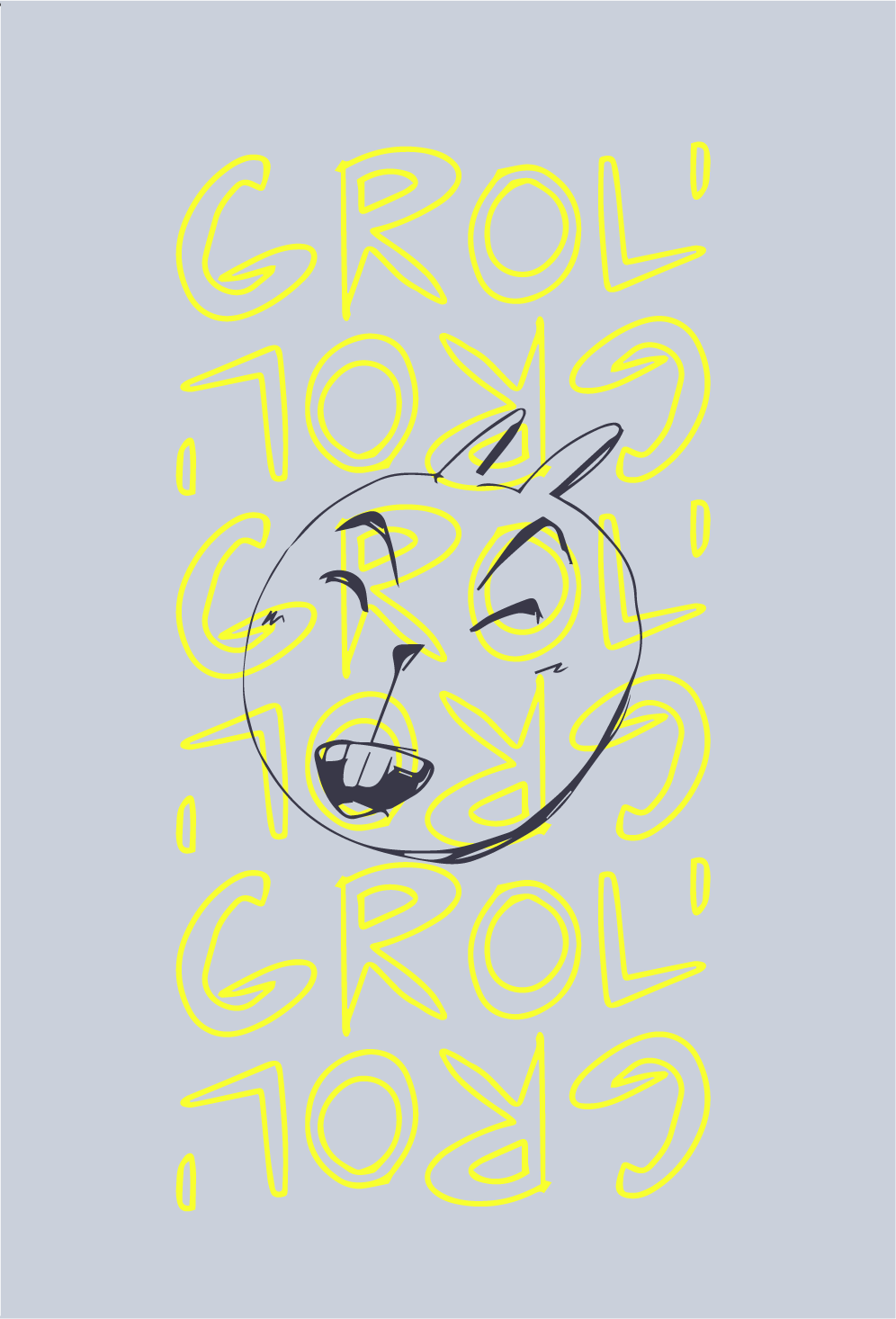 TELEGRAM STICKER PACK — GROL' — Изображение №6 — Иллюстрация, Маркетинг на Dprofile