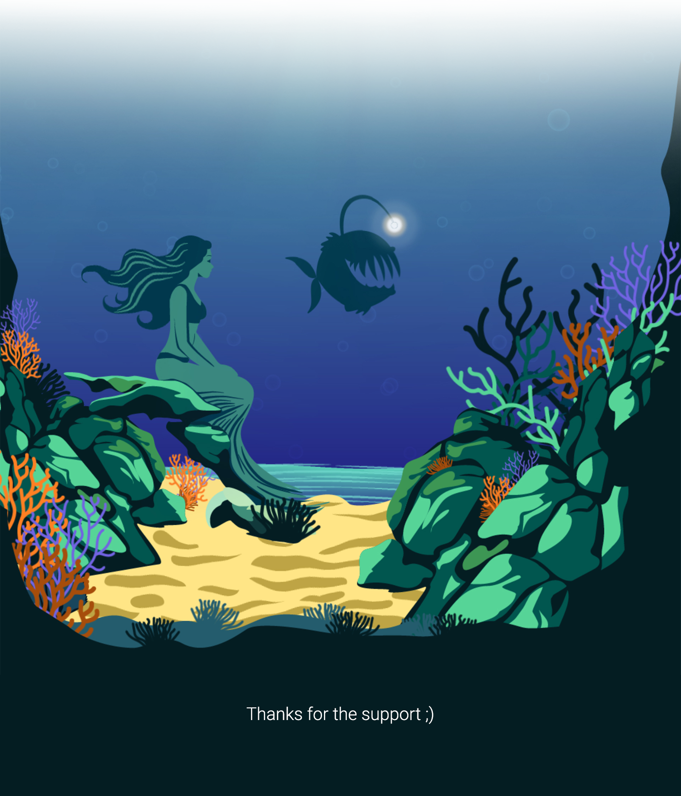 Animated video of the underwater world — Изображение №3 — Иллюстрация, Анимация на Dprofile