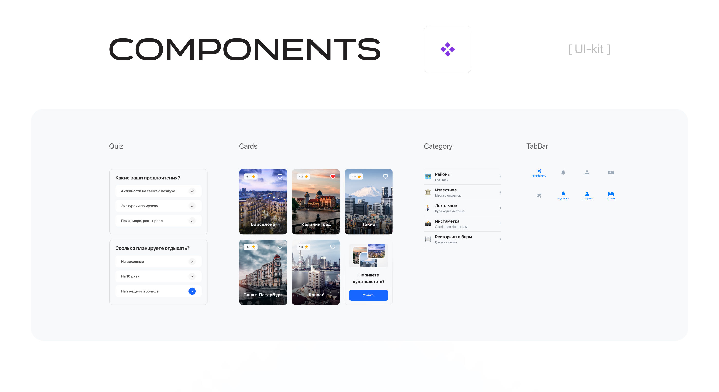 Aviasales IOS design - ux/ui (travel) — Изображение №9 — Интерфейсы на Dprofile