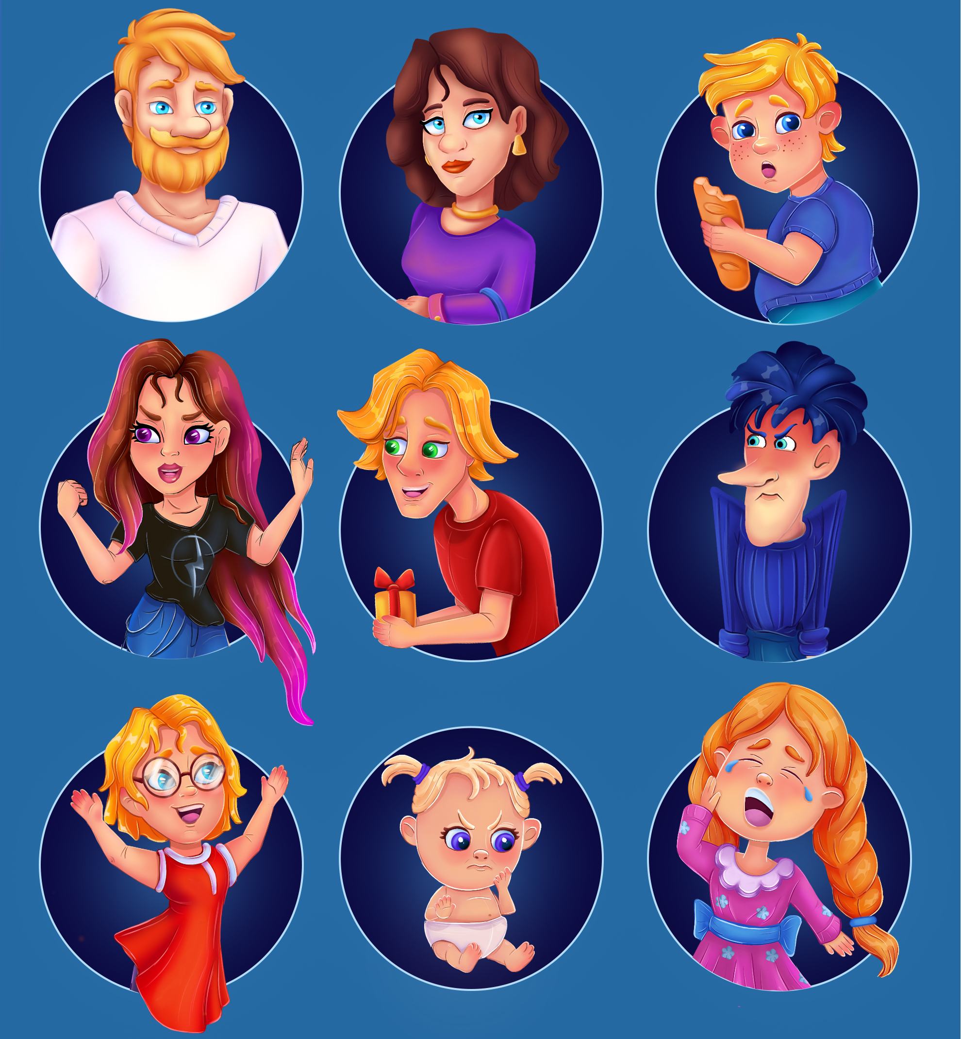 Персонажи — Изображение №2 — Иллюстрация на Dprofile