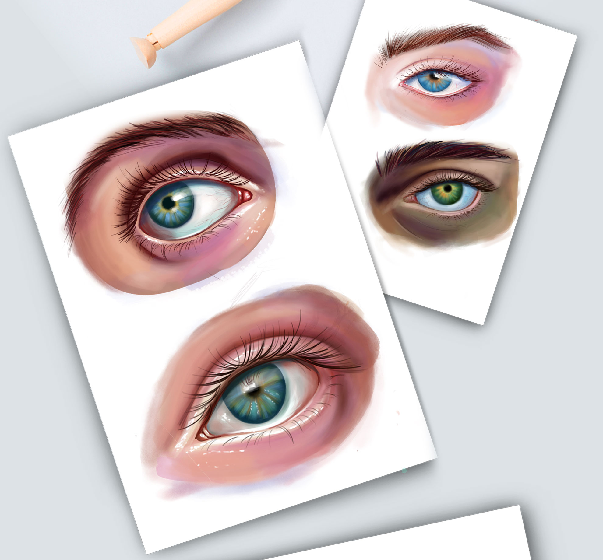 Sketchbook.Face. — Изображение №2 — Брендинг, Иллюстрация на Dprofile