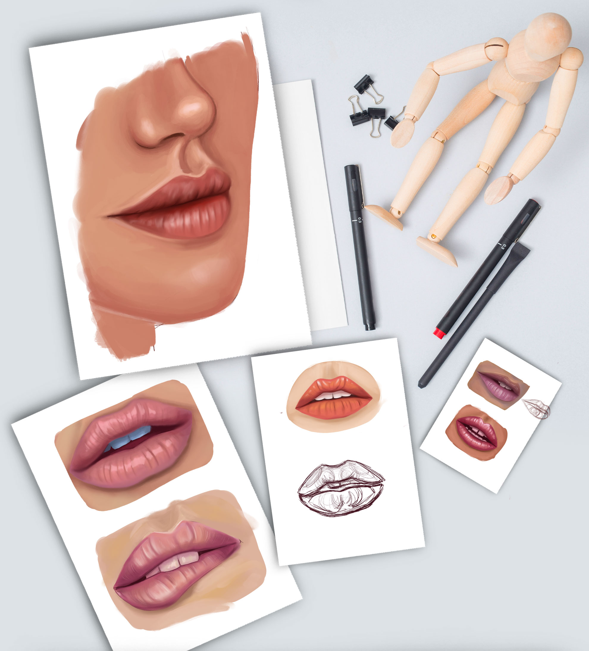 Sketchbook.Face. — Изображение №4 — Брендинг, Иллюстрация на Dprofile