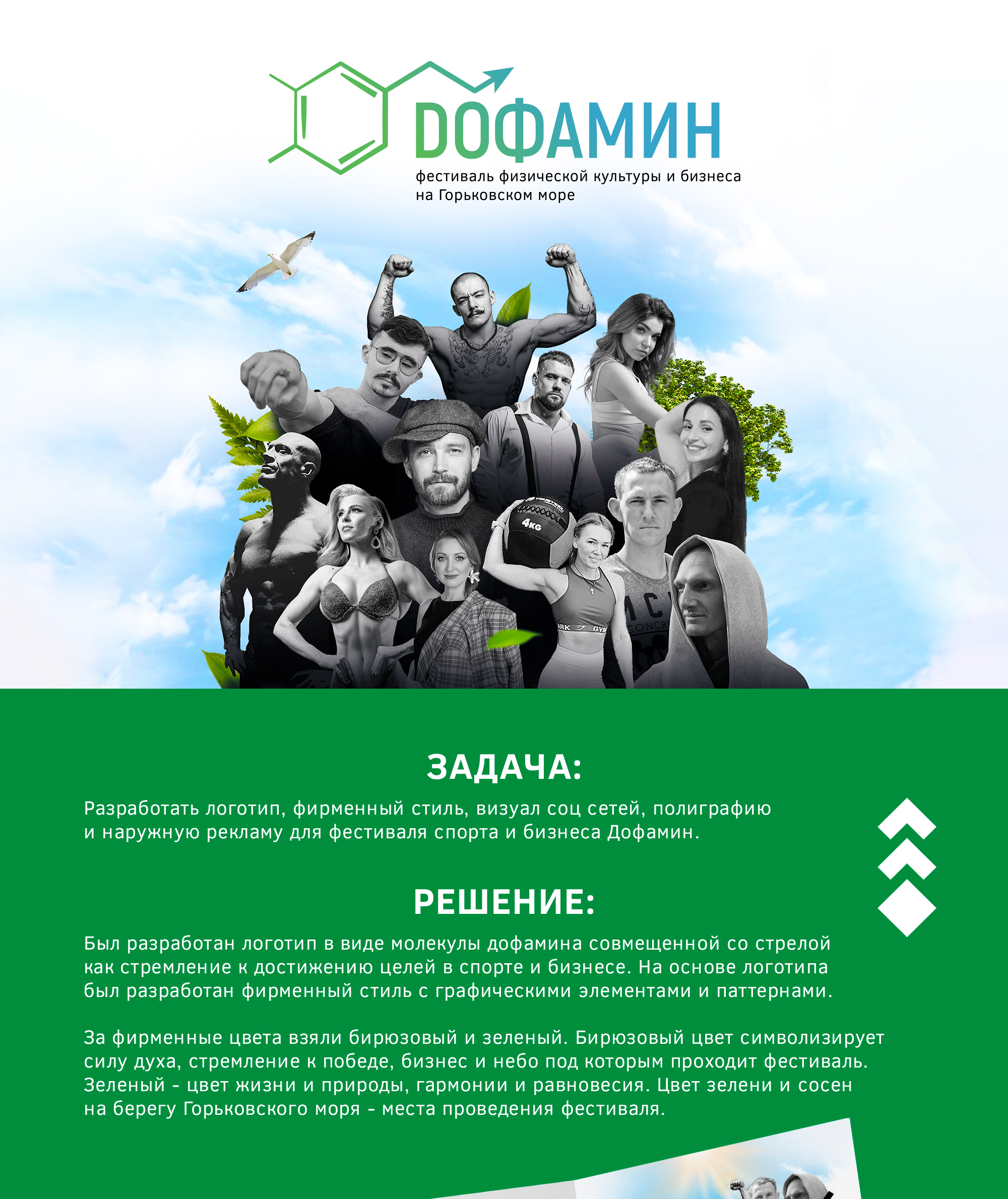 Айдентика Фестиваль Дофамин — Изображение №1 — Брендинг, Маркетинг на Dprofile