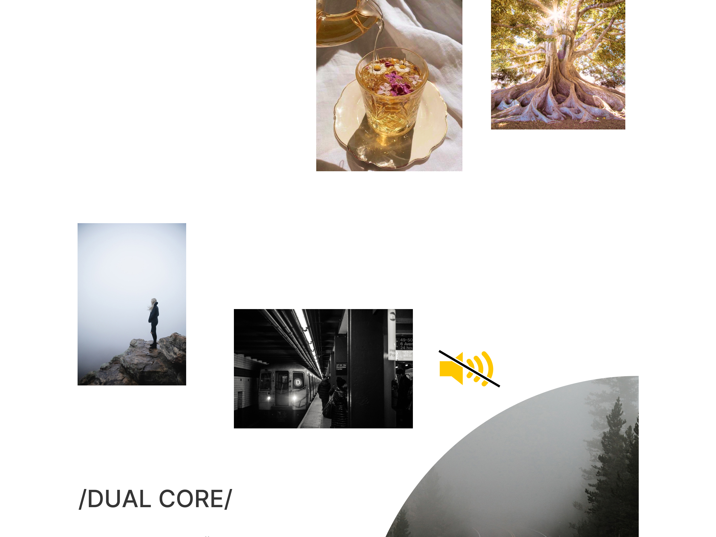 Landing page / Core aesthetics — Изображение №5 — Интерфейсы, Графика на Dprofile