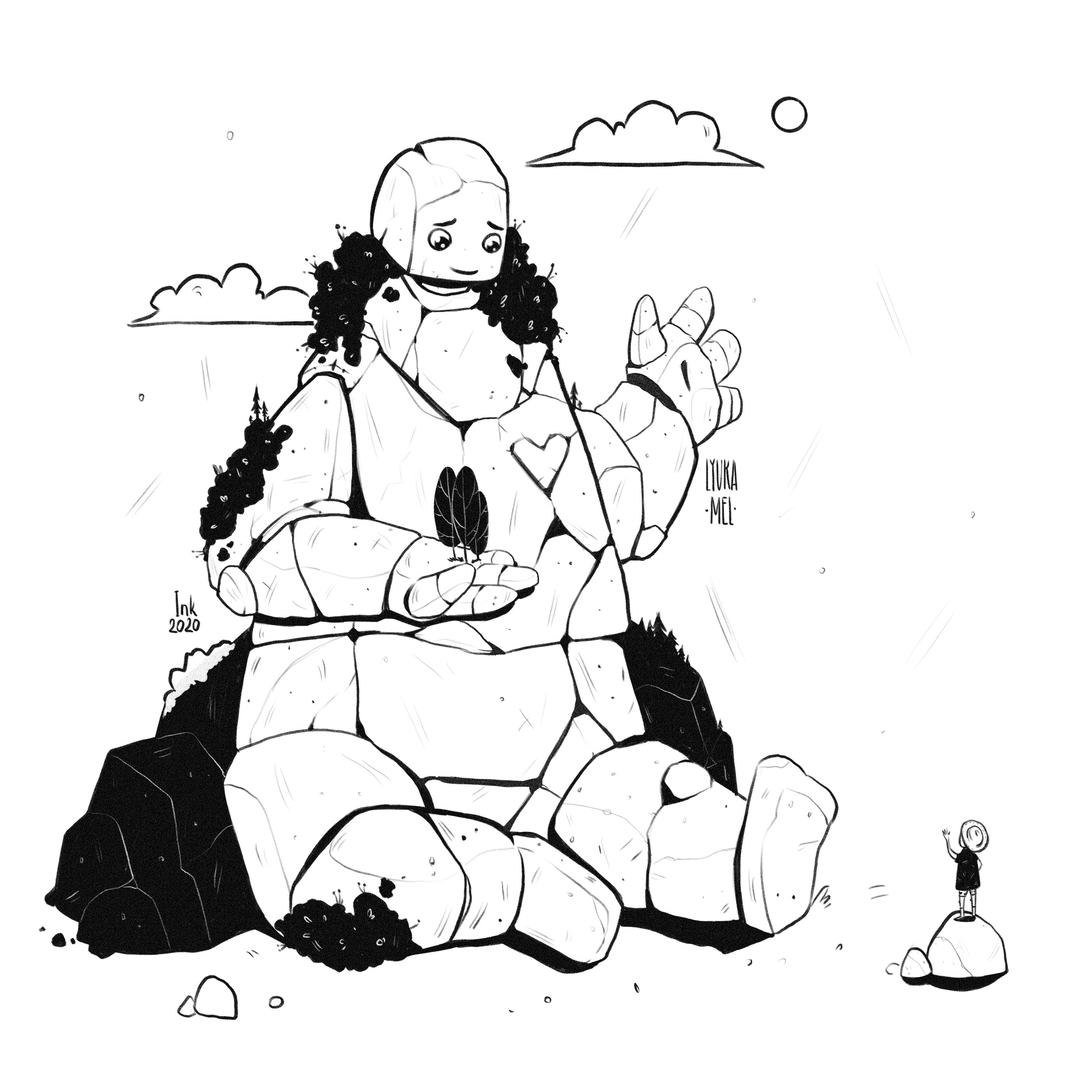 INKTOBER. — Изображение №2 — Брендинг, Иллюстрация на Dprofile