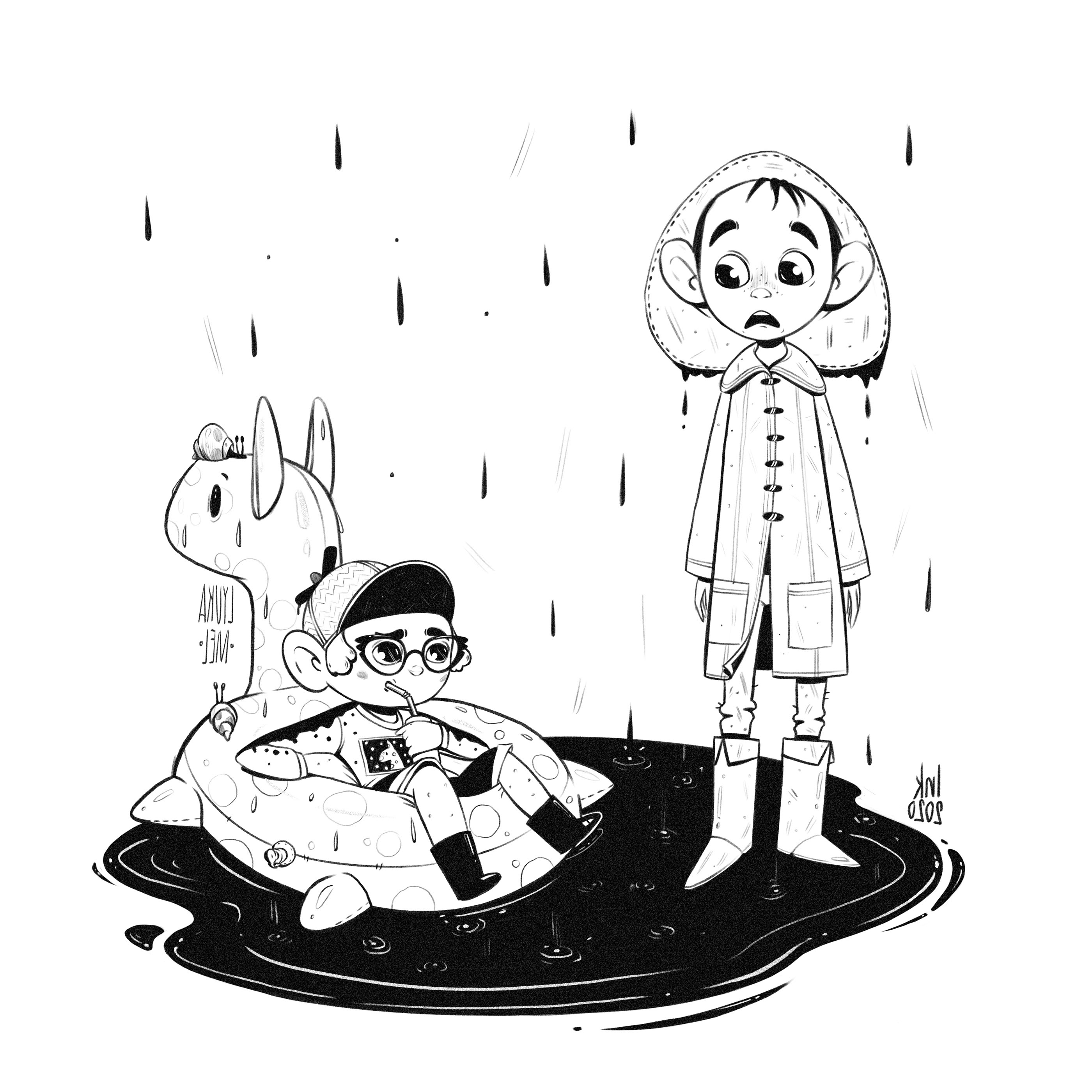 INKTOBER. — Изображение №6 — Брендинг, Иллюстрация на Dprofile