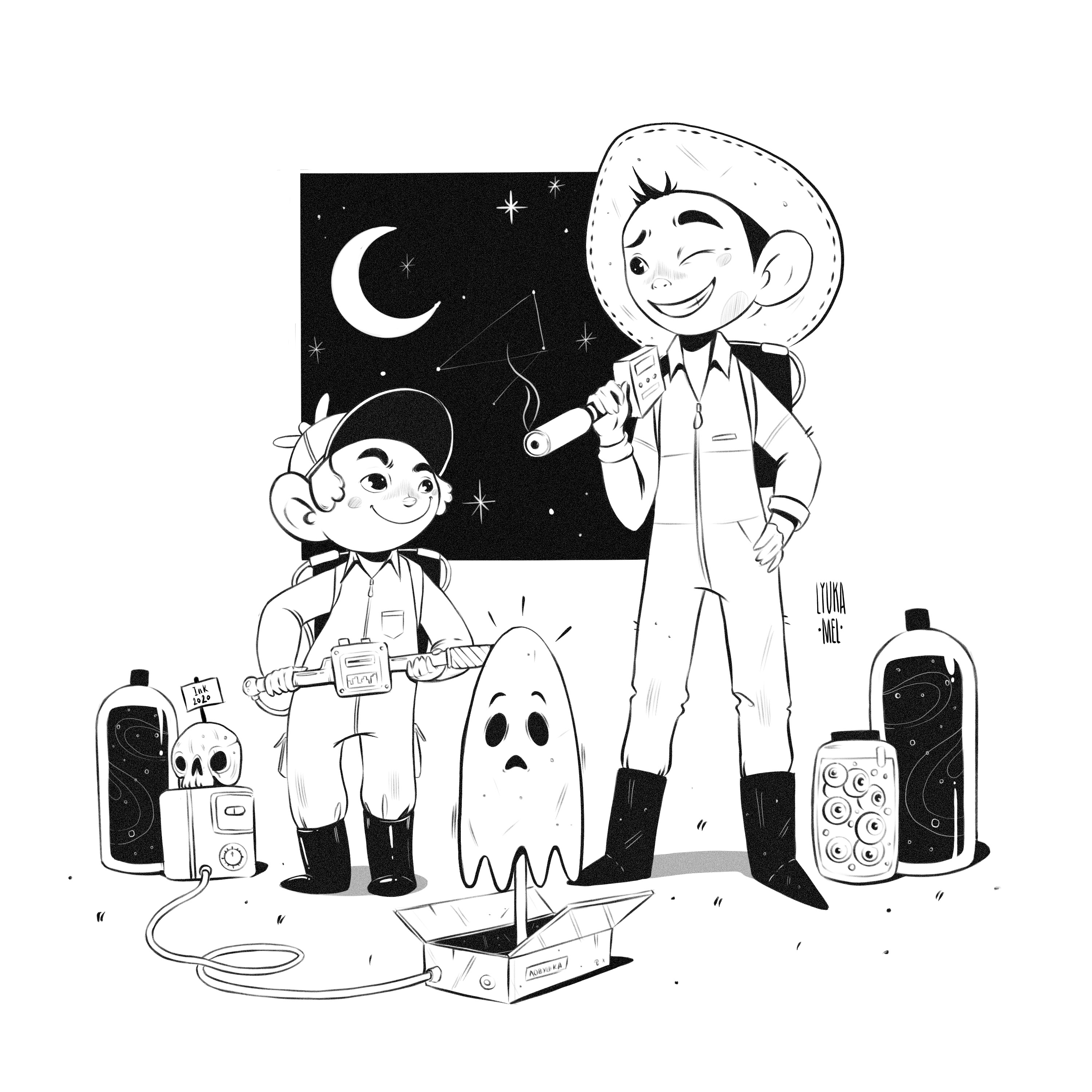 INKTOBER. — Изображение №13 — Брендинг, Иллюстрация на Dprofile