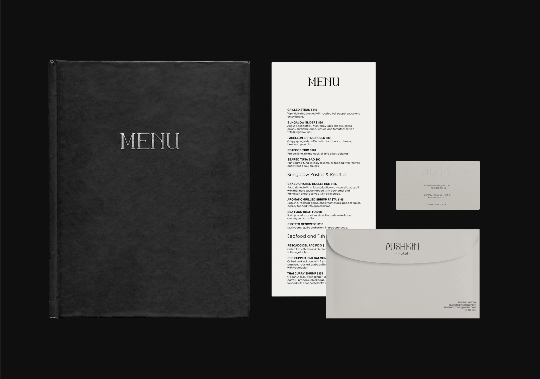 Hotel - Pushkin: branding, logo — Изображение №14 — Брендинг на Dprofile