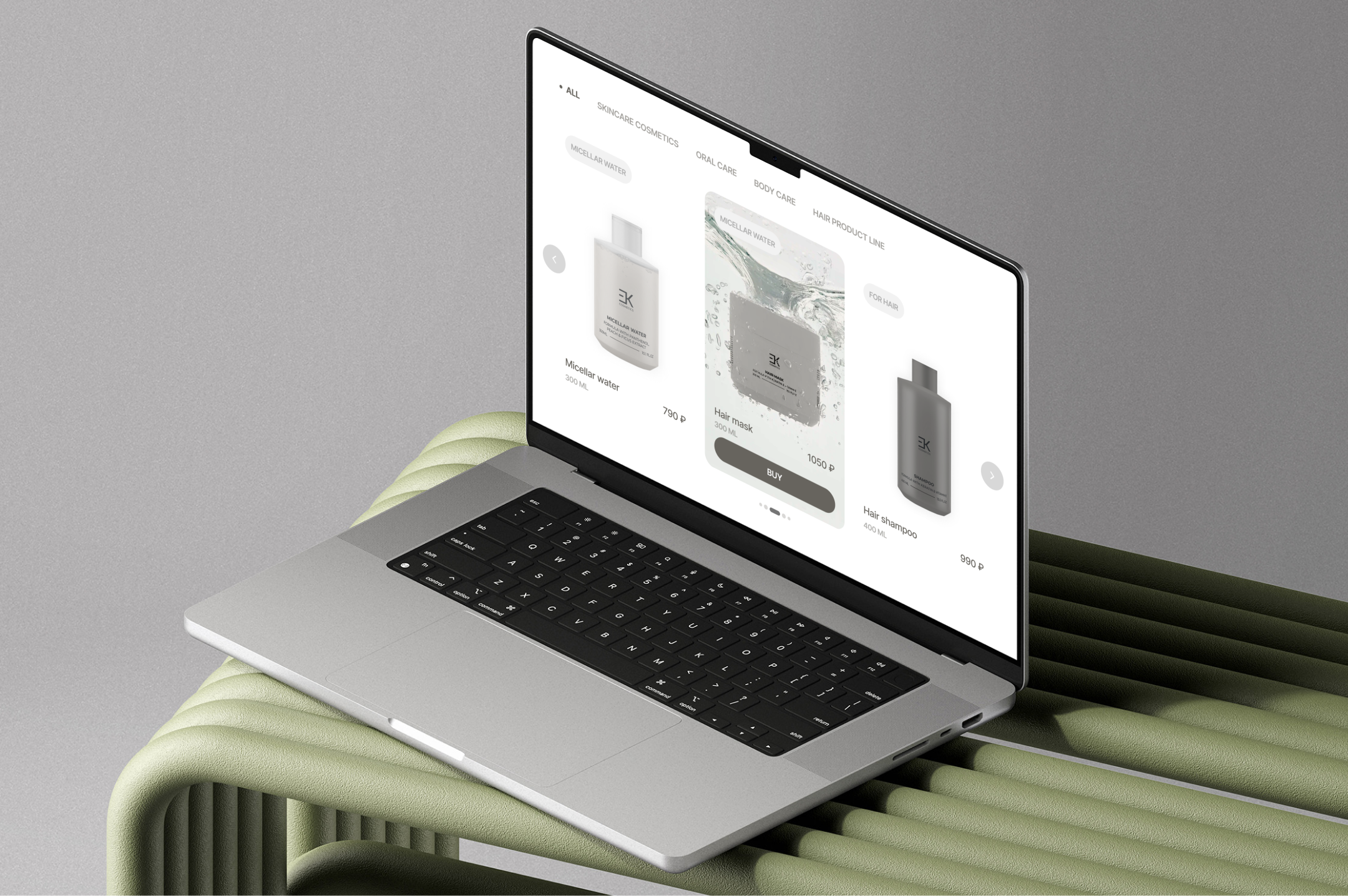 Cosmetics brand website: UIUX — Изображение №10 — Интерфейсы на Dprofile