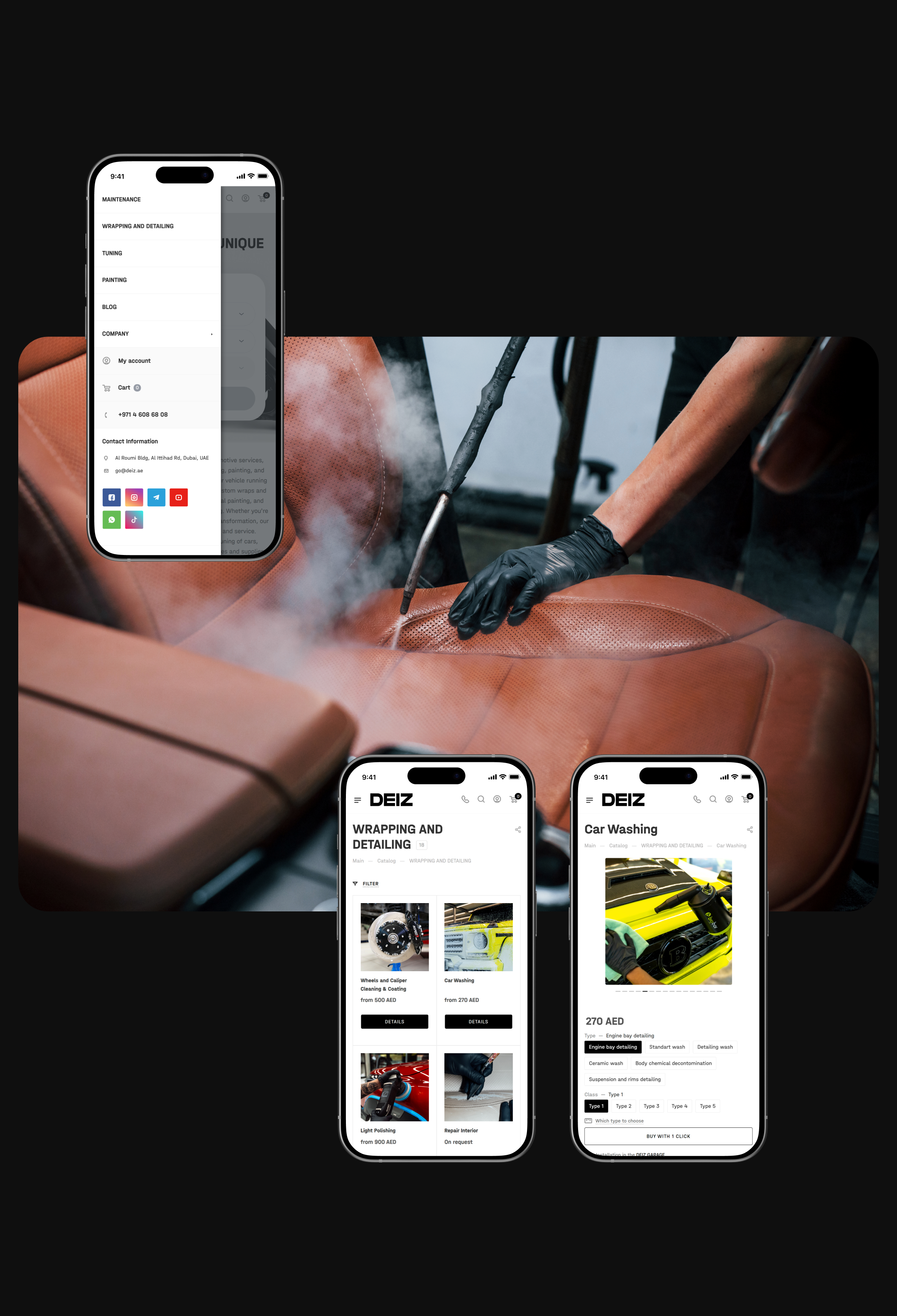 DEIZ car rental service, 2025: UIUX, content — Изображение №6 — Интерфейсы на Dprofile