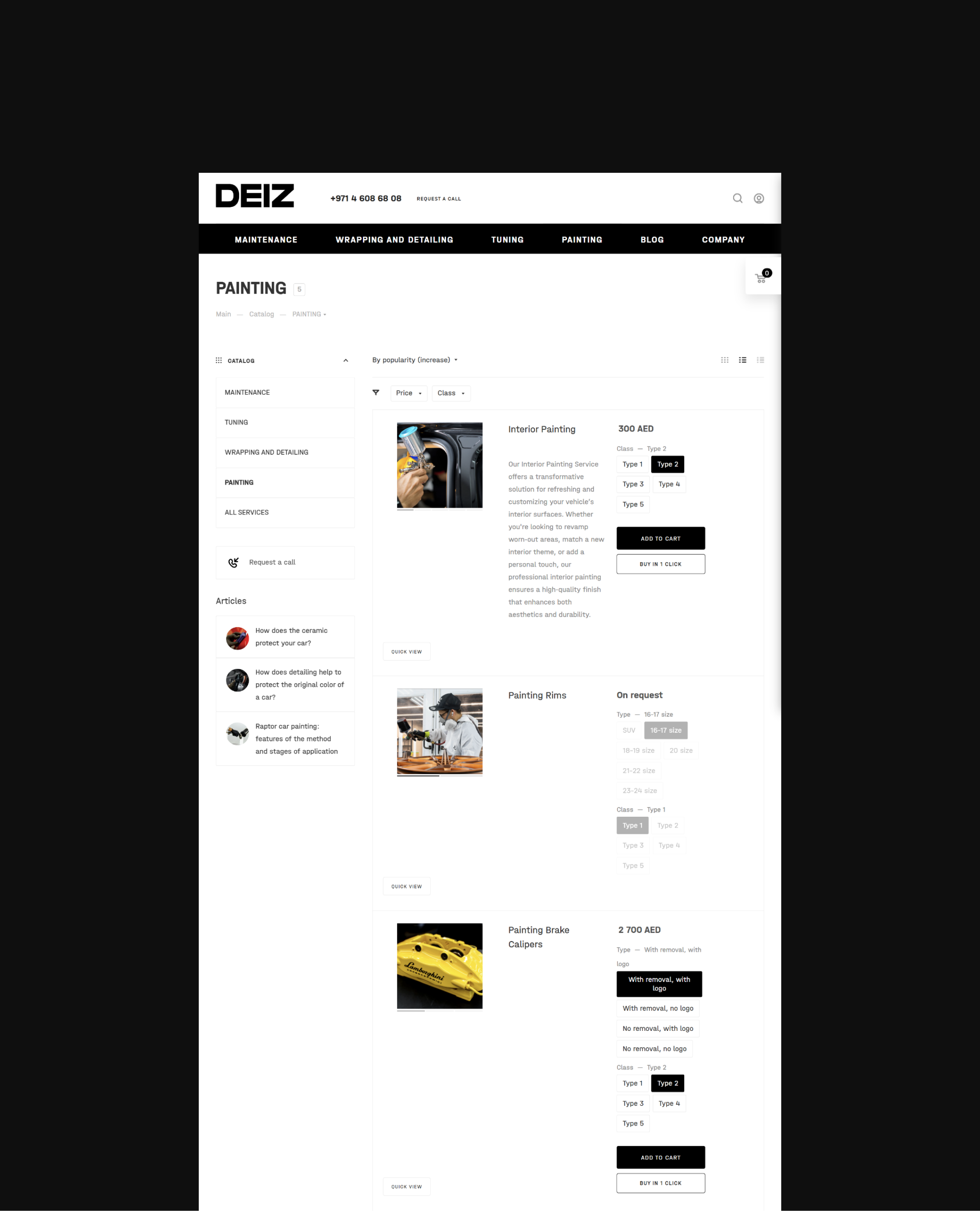 DEIZ car rental service, 2025: UIUX, content — Изображение №9 — Интерфейсы на Dprofile