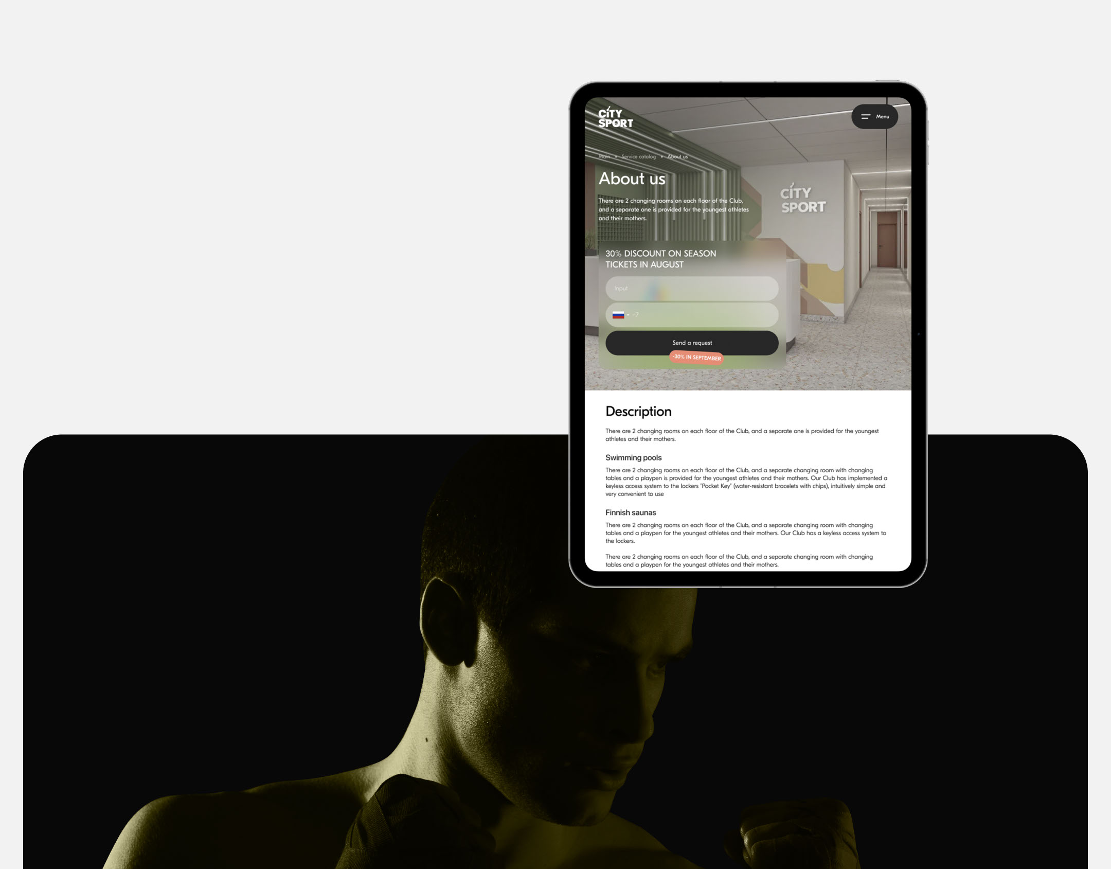 Веб сайт фитнес центра (2025): UIUX — Изображение №16 — Интерфейсы на Dprofile