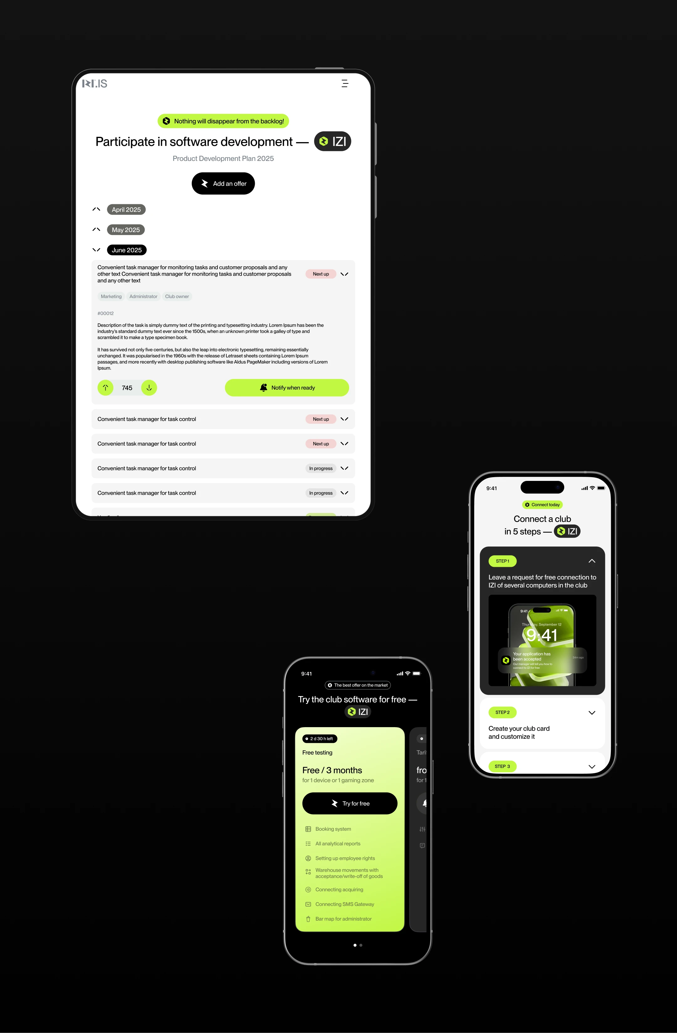 Gaming, IT service (2025): UIUX — Изображение №11 — Интерфейсы на Dprofile