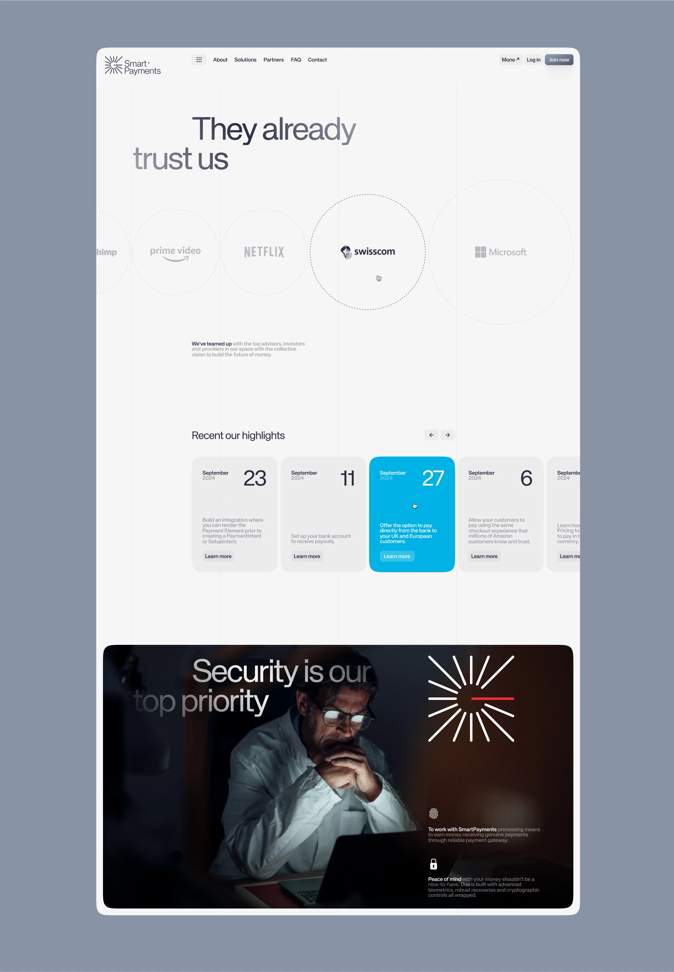 Payment Gateway (Fintech) 2025: UIUX — Изображение №12 — Интерфейсы на Dprofile