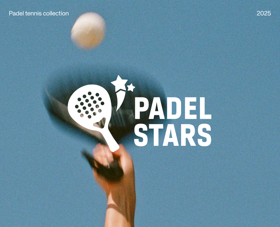 Padel Tennis, Padel Stars: Logofolio 2025 — Брендинг на Dprofile