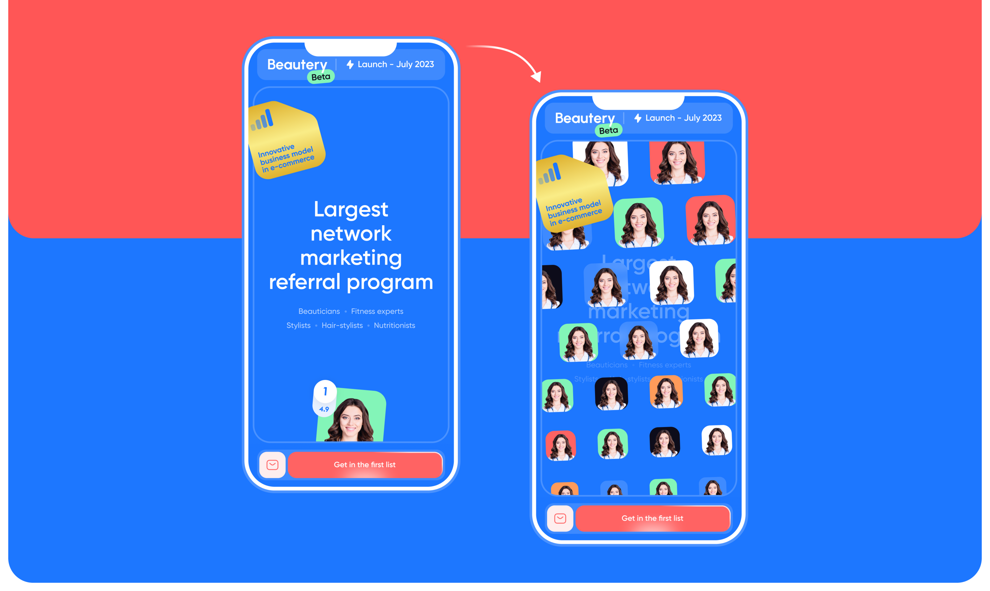 Beautery - beauty marketplace: UI/UX, UI, logo, web — Изображение №14 — Интерфейсы, Брендинг на Dprofile