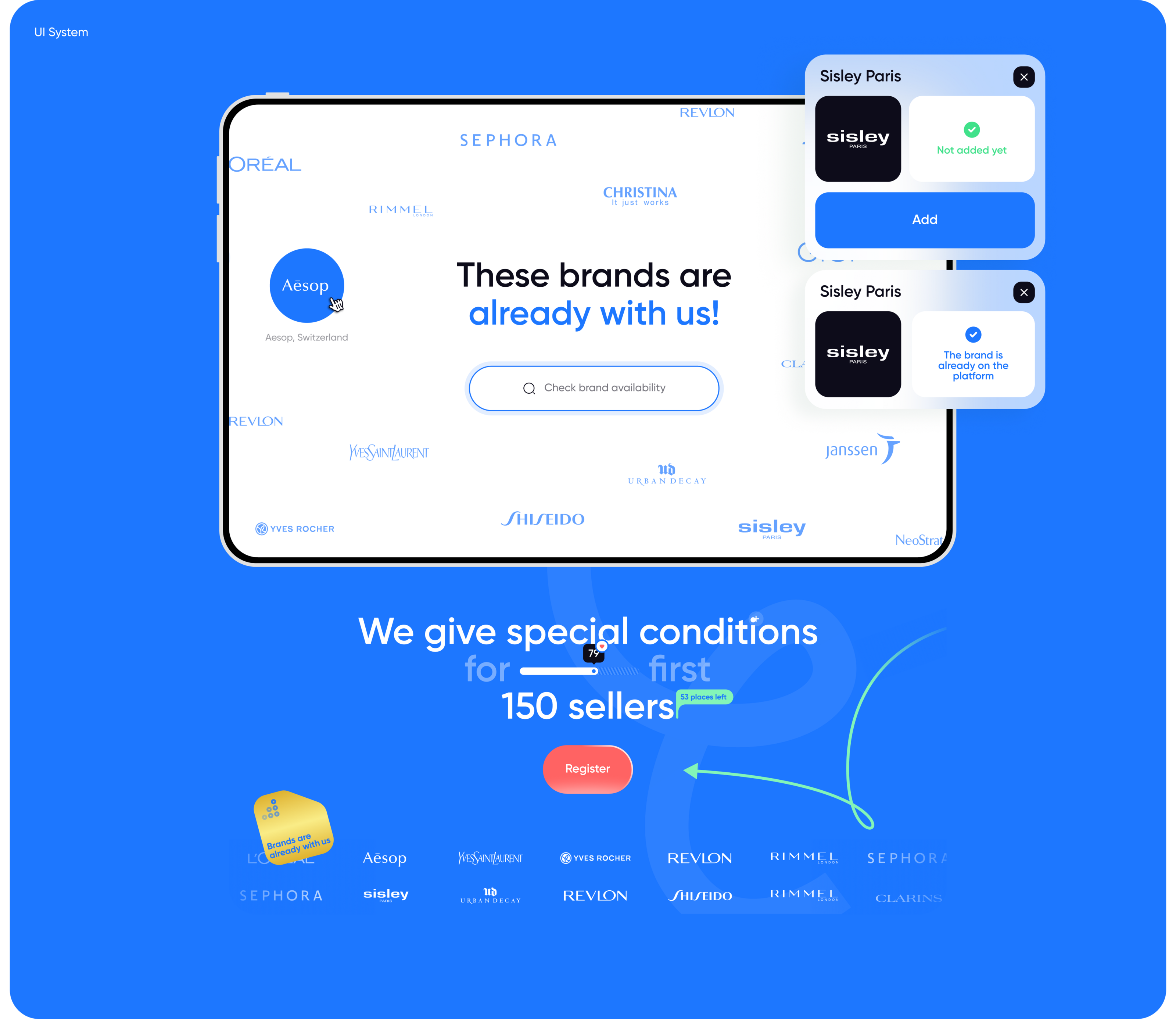 Beautery - beauty marketplace: UI/UX, UI, logo, web — Изображение №15 — Интерфейсы, Брендинг на Dprofile