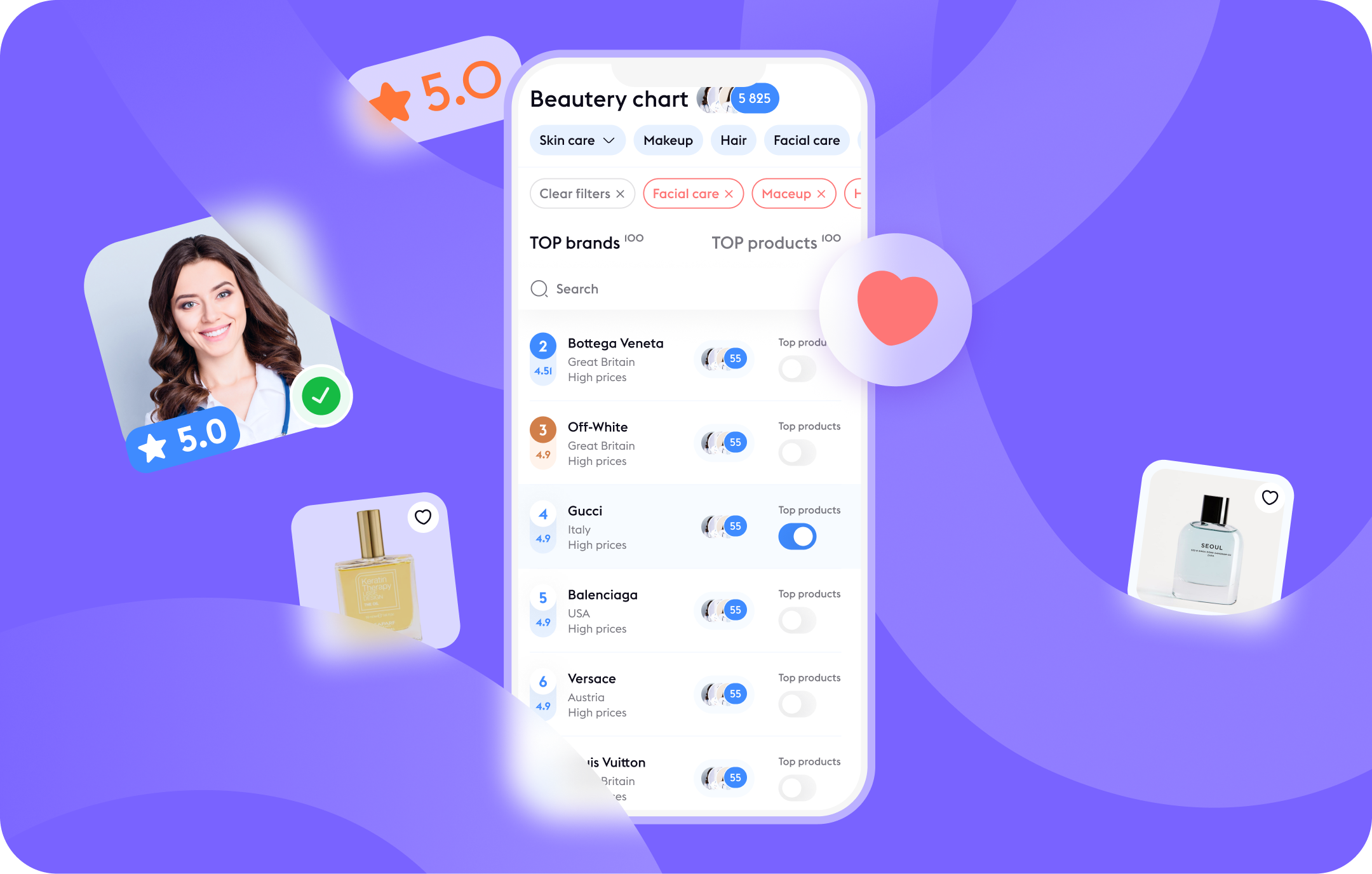 Beautery - cosmetics marketplace: uiux, branding 2023 — Изображение №20 — Интерфейсы, Брендинг на Dprofile