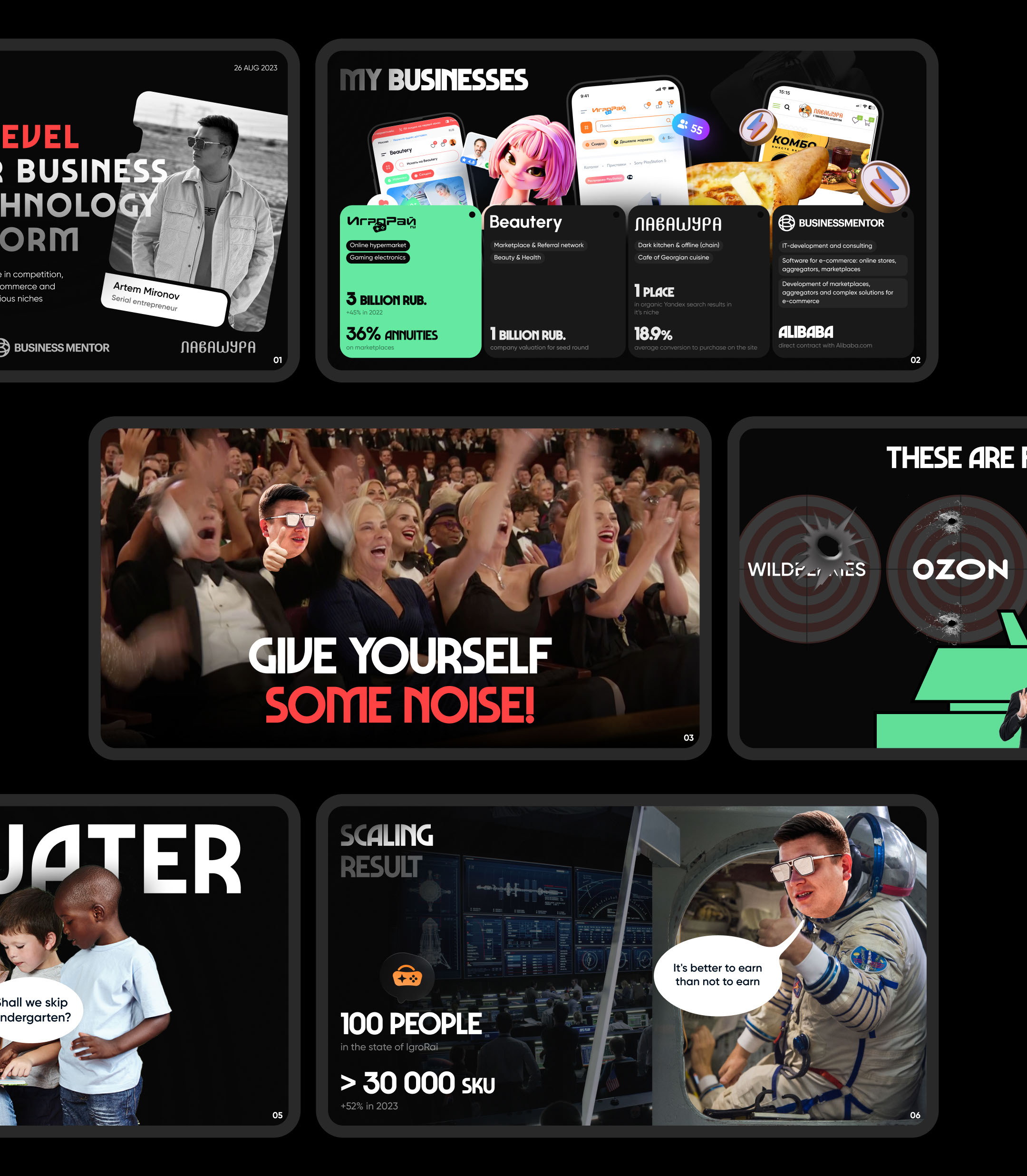 Pitch deck (presentation design): UIUX, branding — Изображение №3 — Брендинг, Маркетинг на Dprofile
