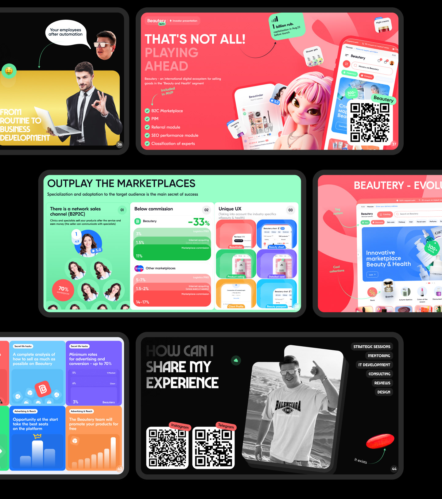 Pitch deck (presentation design): UIUX, branding — Изображение №12 — Брендинг, Маркетинг на Dprofile