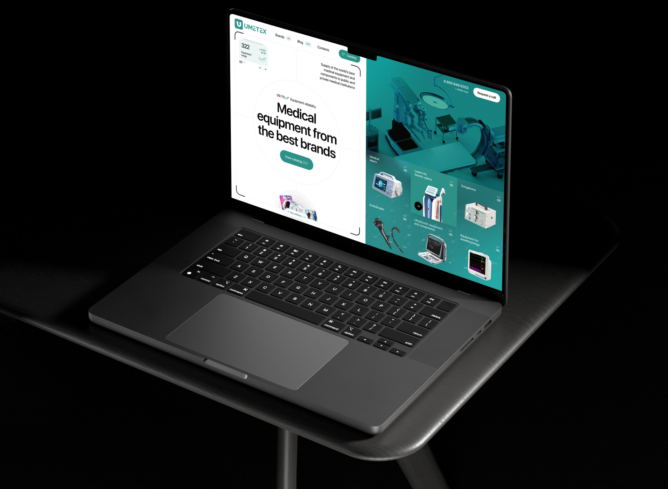 Medical equipment, e-comm: branding, logo, UIUX 2024 — Изображение №9 — Интерфейсы, Брендинг на Dprofile