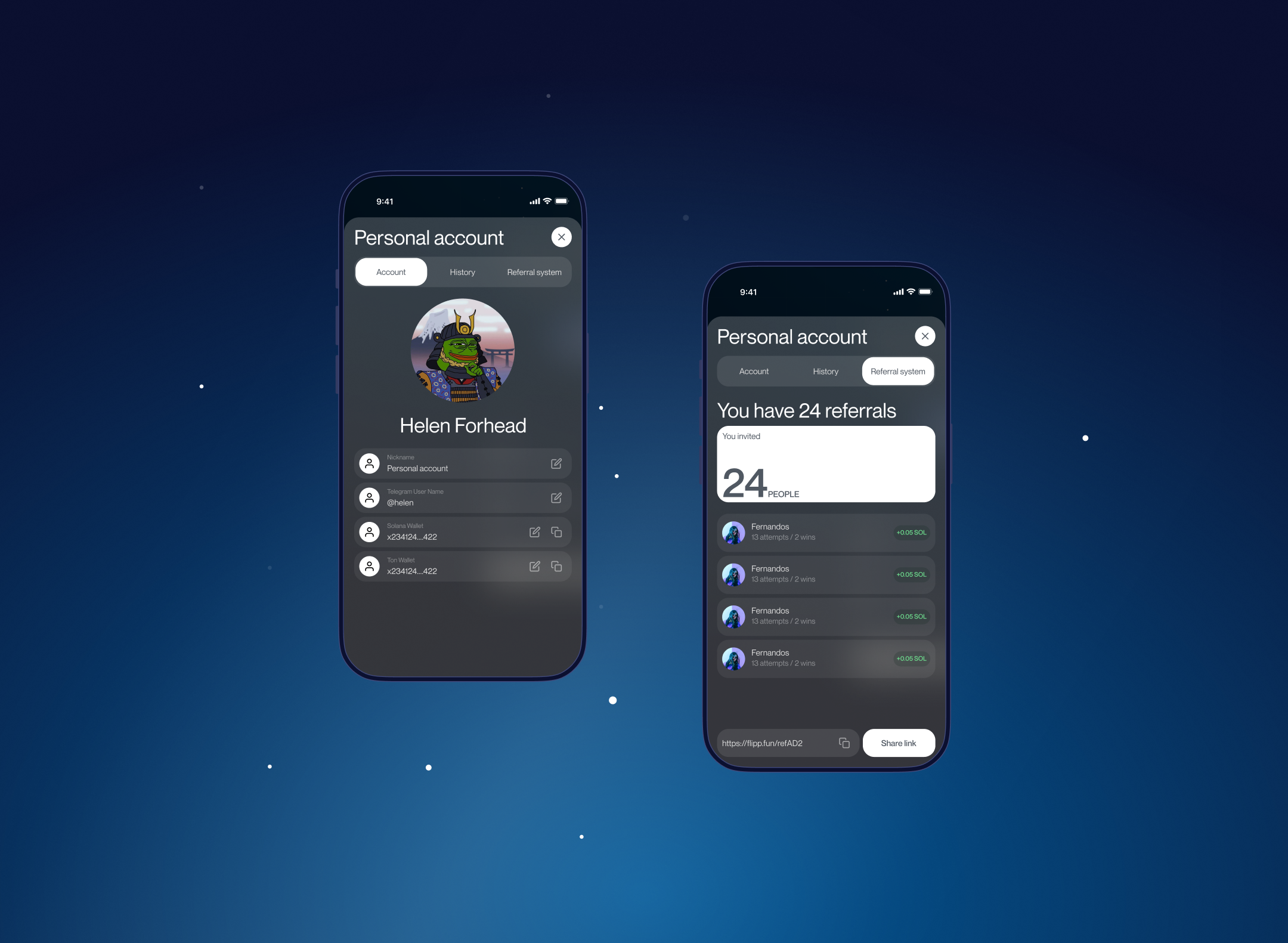RandomFlip: App, UIUX — Изображение №7 — Интерфейсы на Dprofile