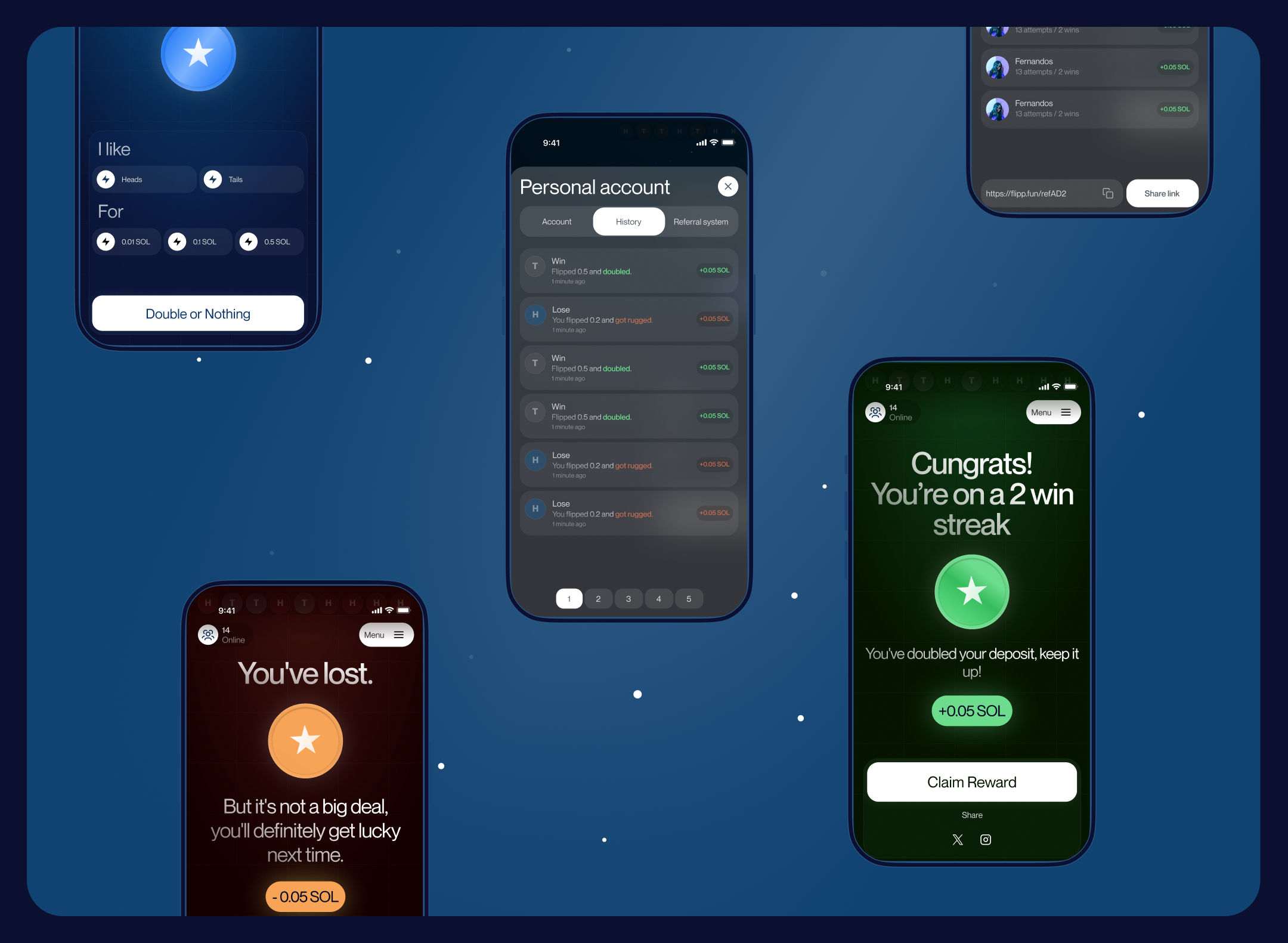 RandomFlip: App, UIUX — Изображение №9 — Интерфейсы на Dprofile