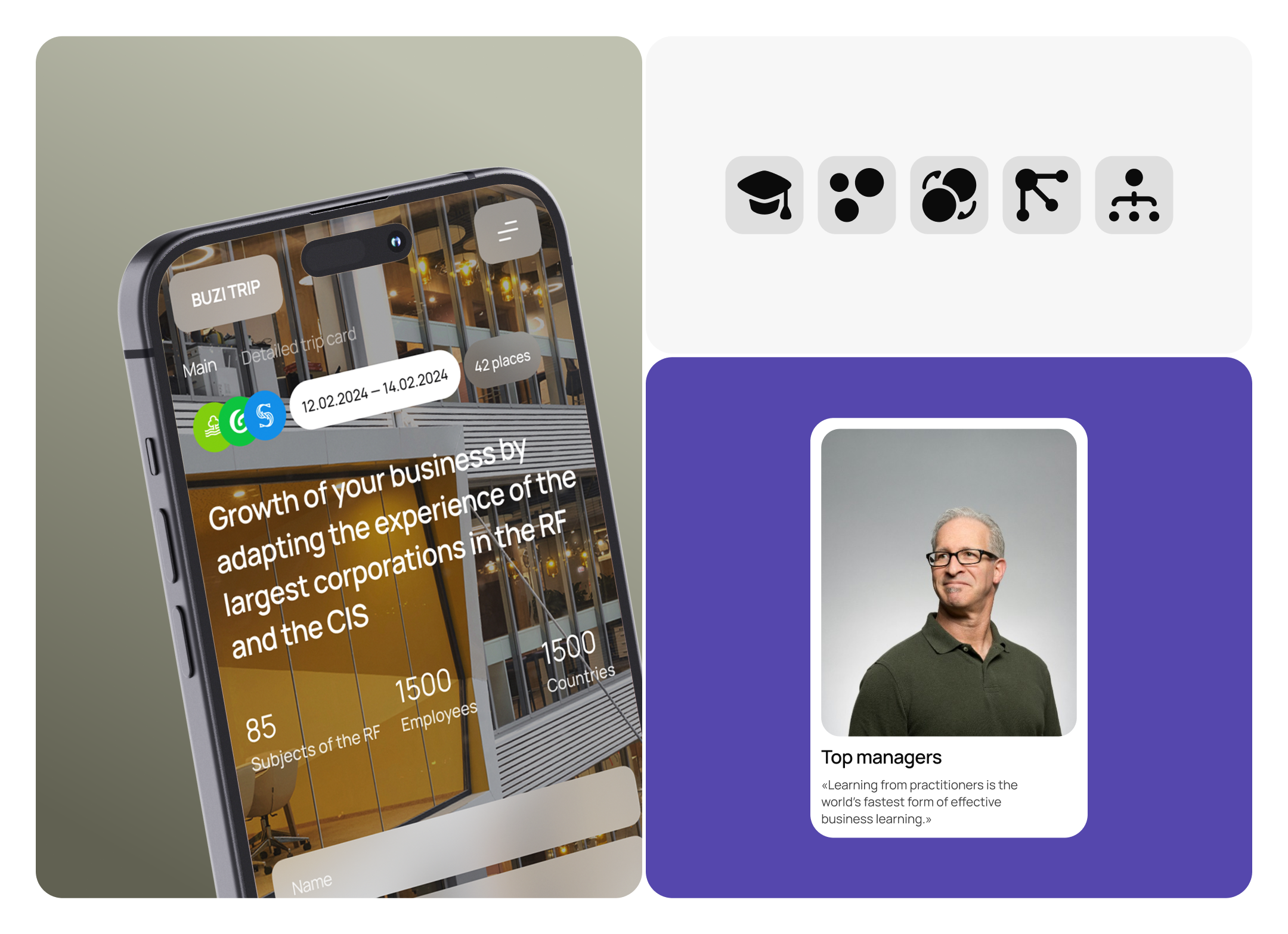 BuziTrip, Business travel: UIUX, logo, UI — Изображение №6 — Интерфейсы на Dprofile